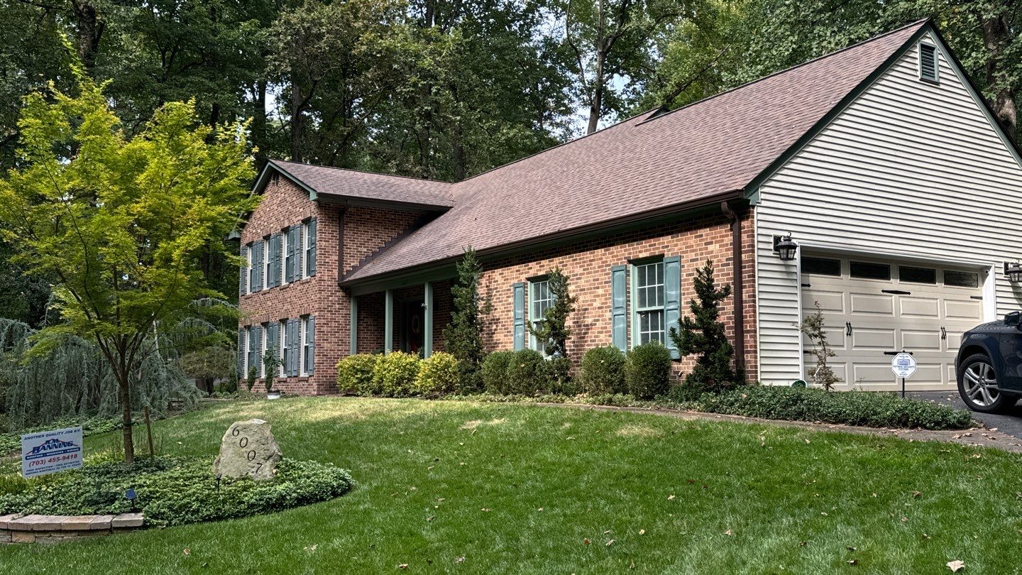 Fairfax Station: Residential Roof Replacement with CertainTeed Landmark Pro Designer Shingles in Max Def Heather Blend by RM Banning, Inc.
