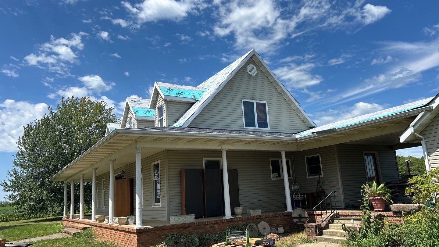 Residential Roofing Installation using ProVia Ironstone Slate Metal Roofing by RoofX 