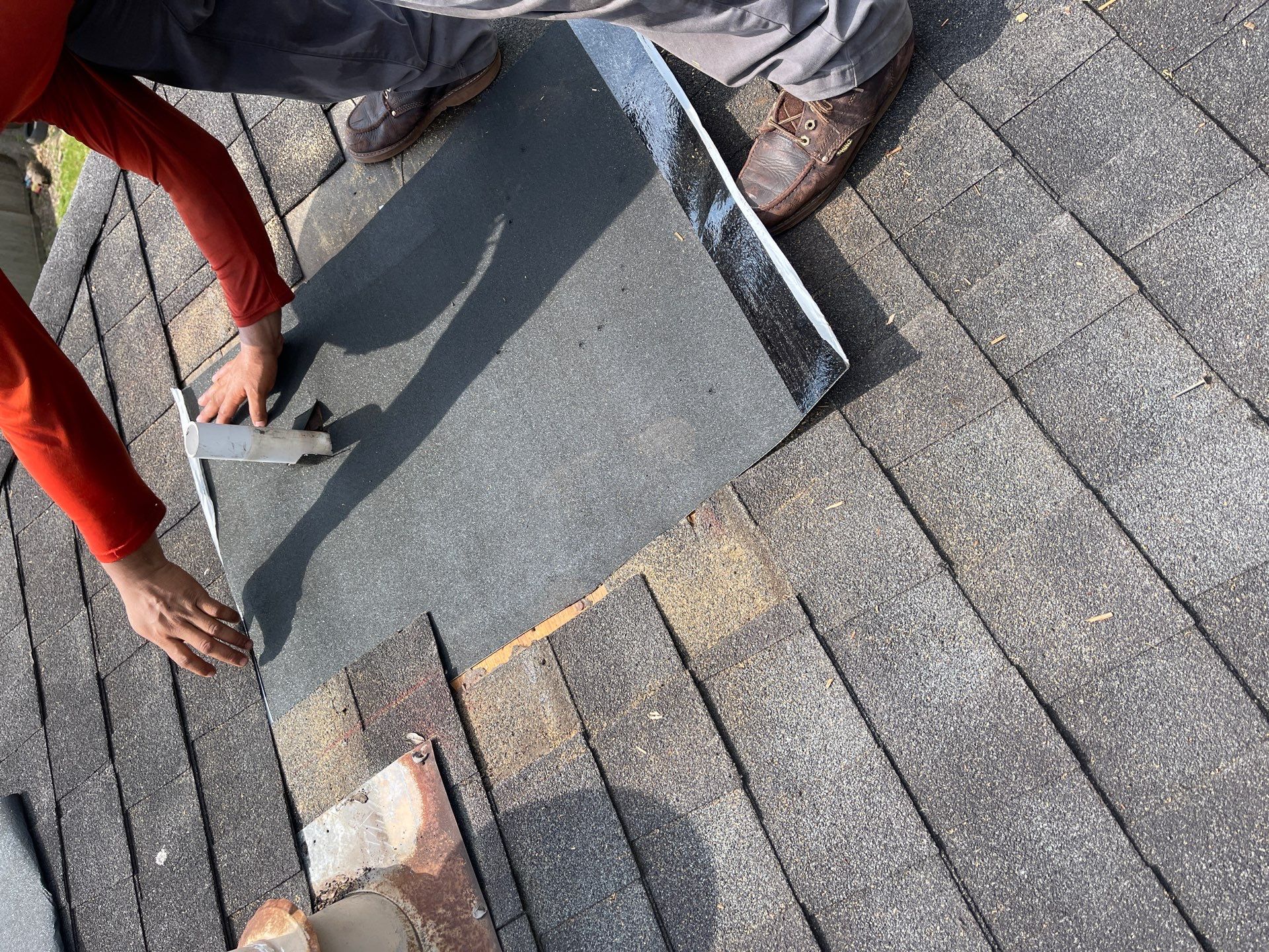 Hail Damage using Owen's Corning Duration (Lifetime) Shingles by Roof Repair Company