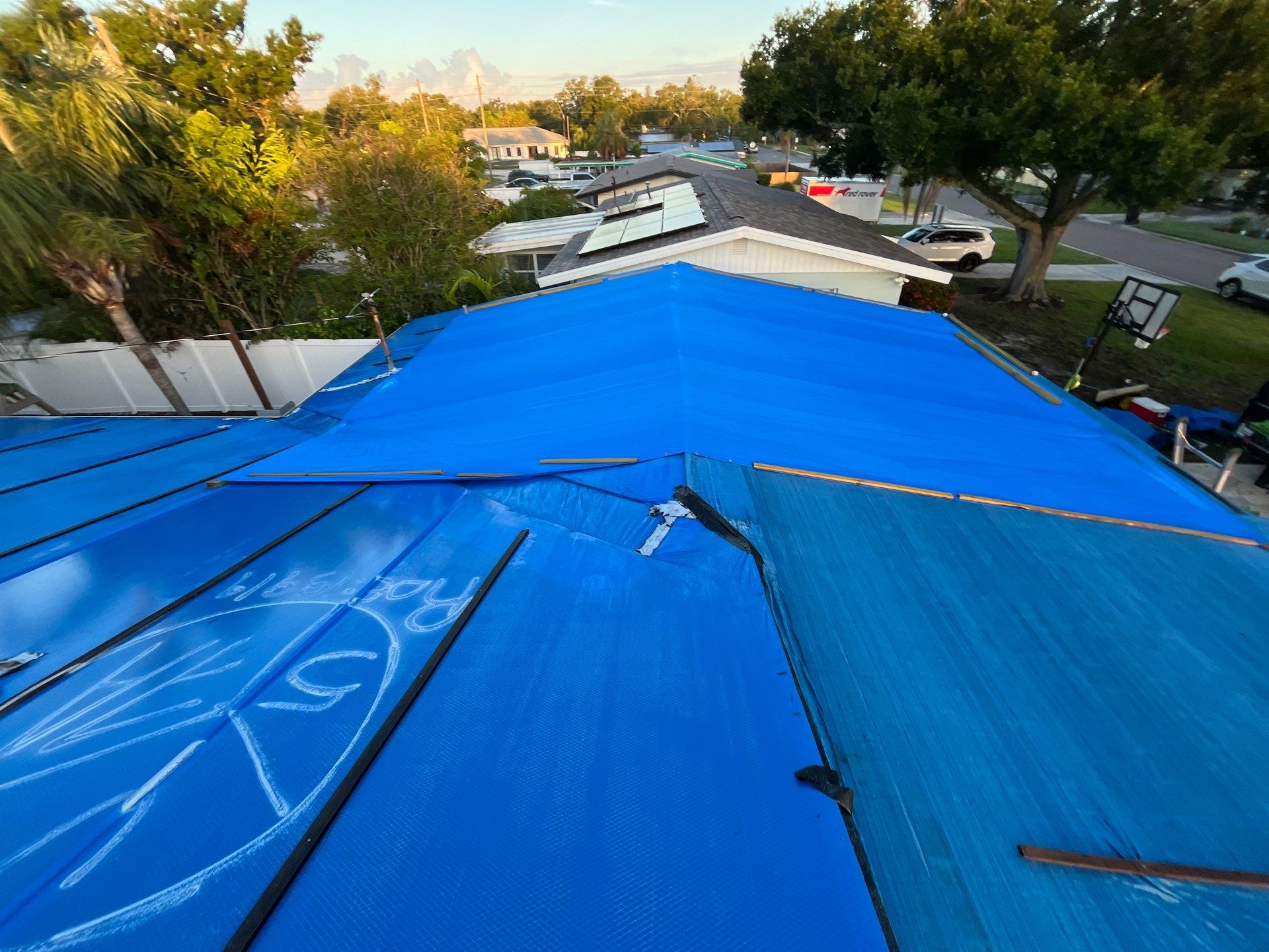 Project in St. Petersburg 33703 by Mitchell Roofing Company LLC 