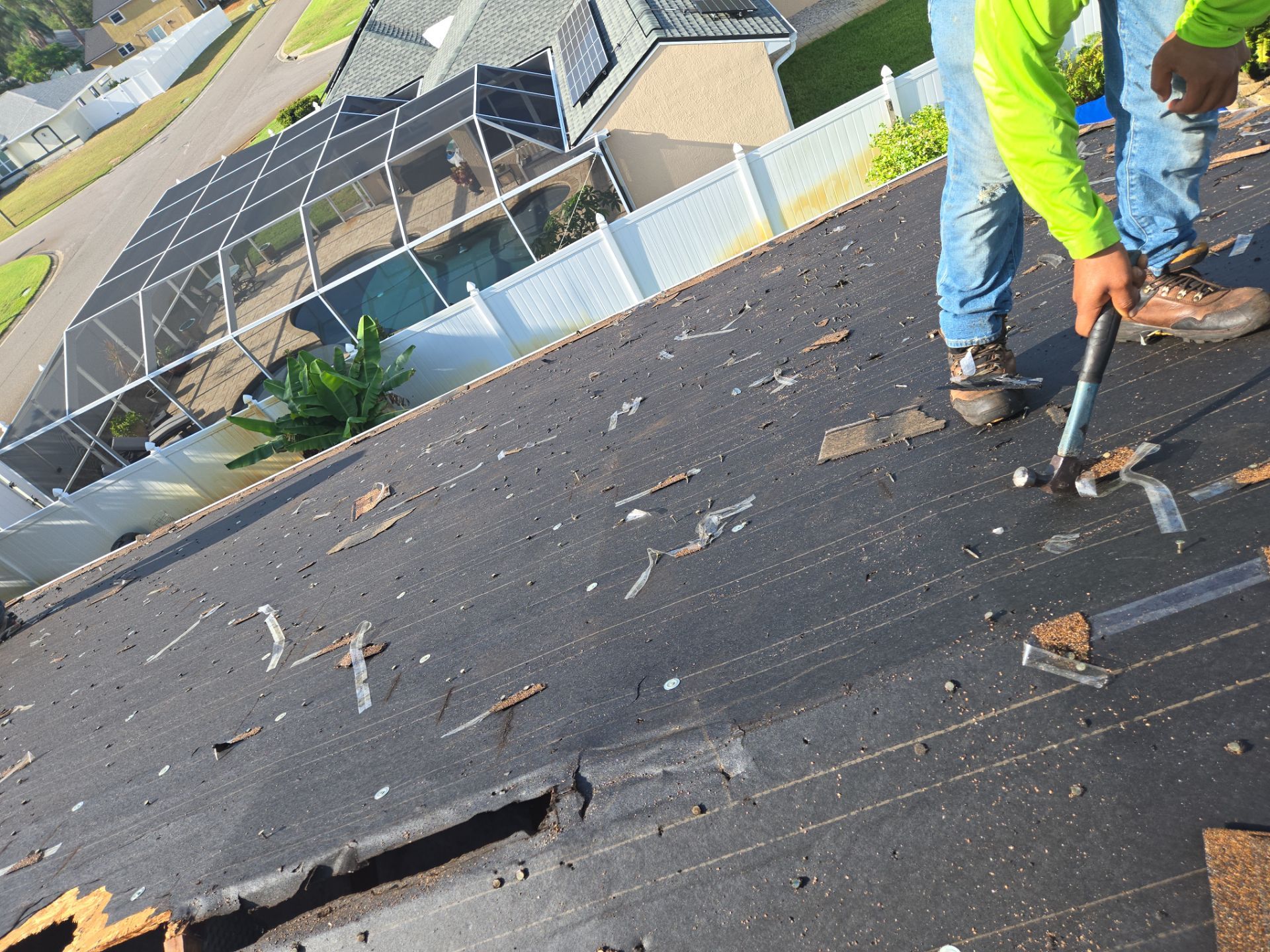 Project in St. Petersburg 33712 by Mitchell Roofing Company LLC 