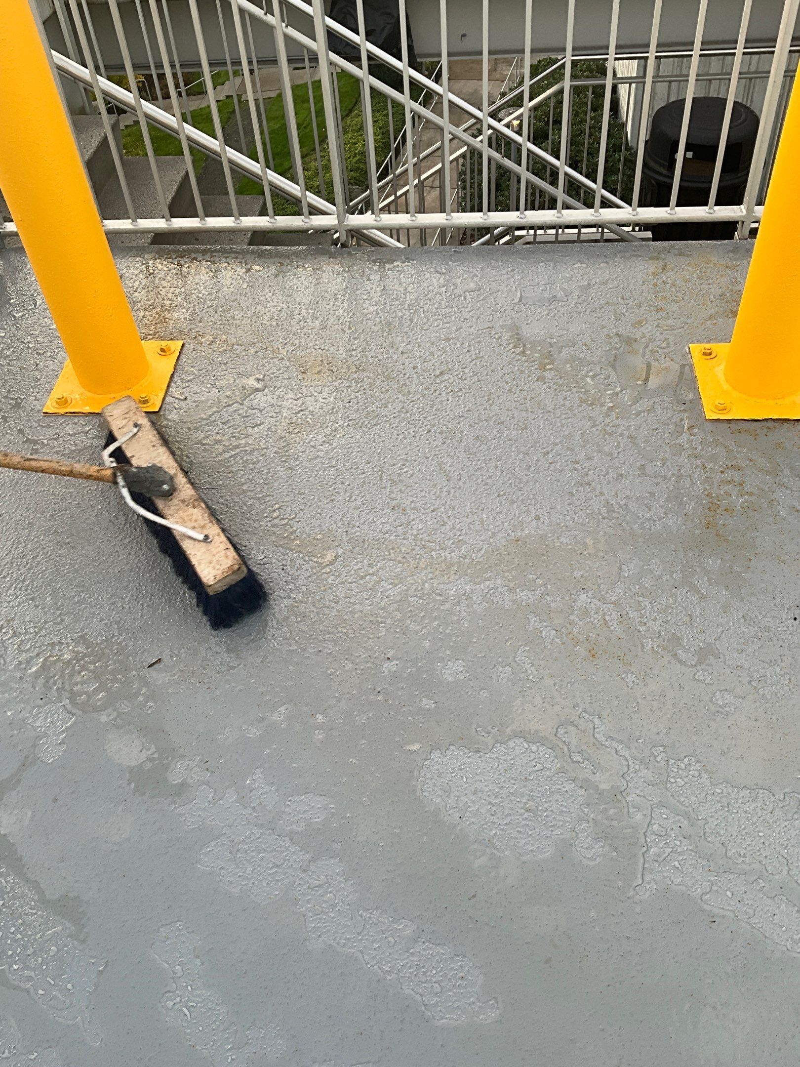 Corti Construction | Striping for Concrete Parking Lot by Jireh Asphalt & Concrete Inc 