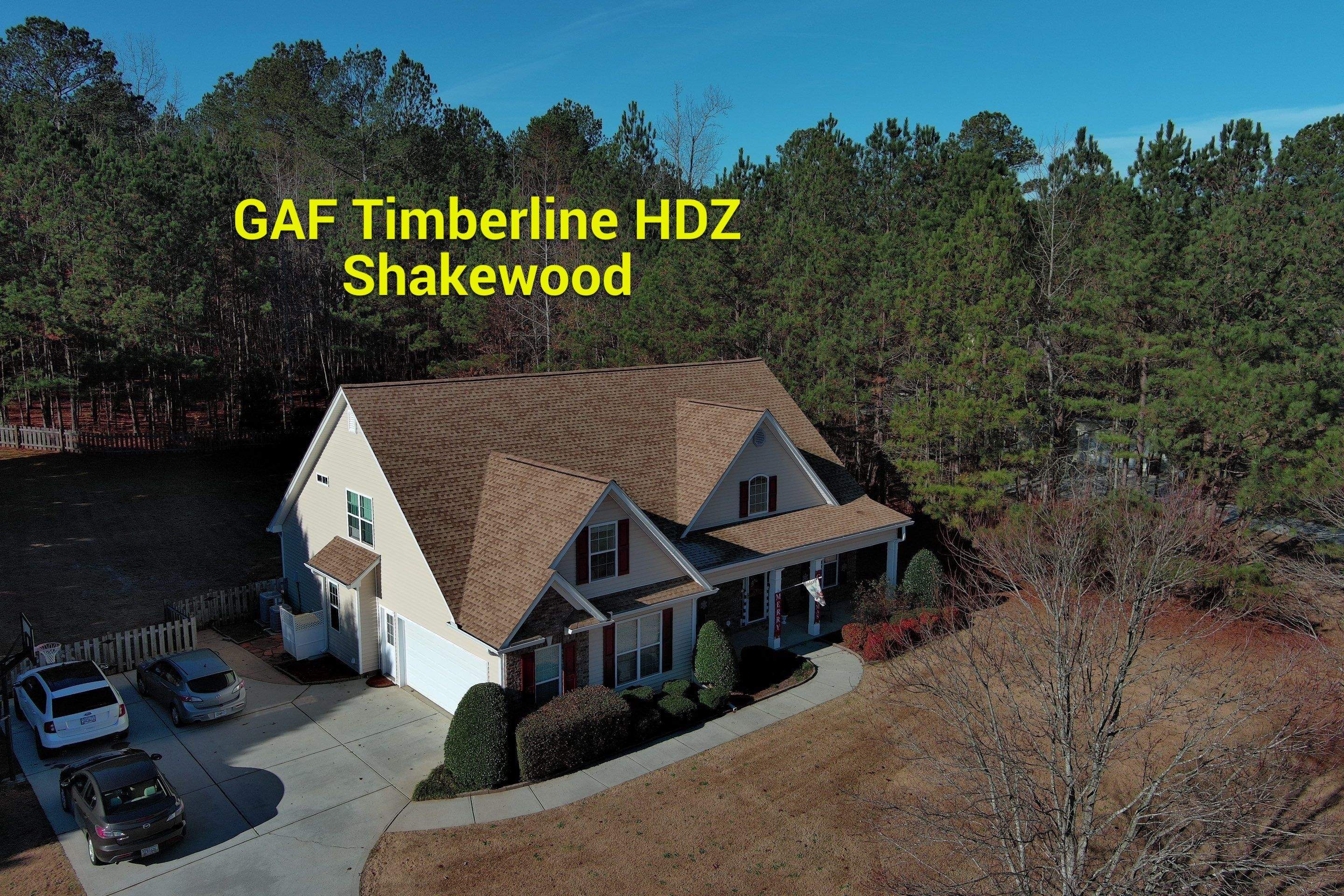 New roof installation and shingle colors by Rhino Restoration