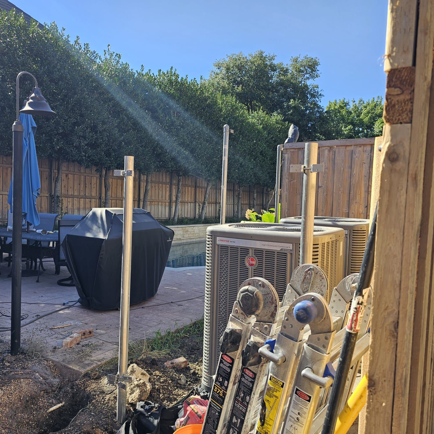 Fence & Concrete Patio by EL-GC LLC 