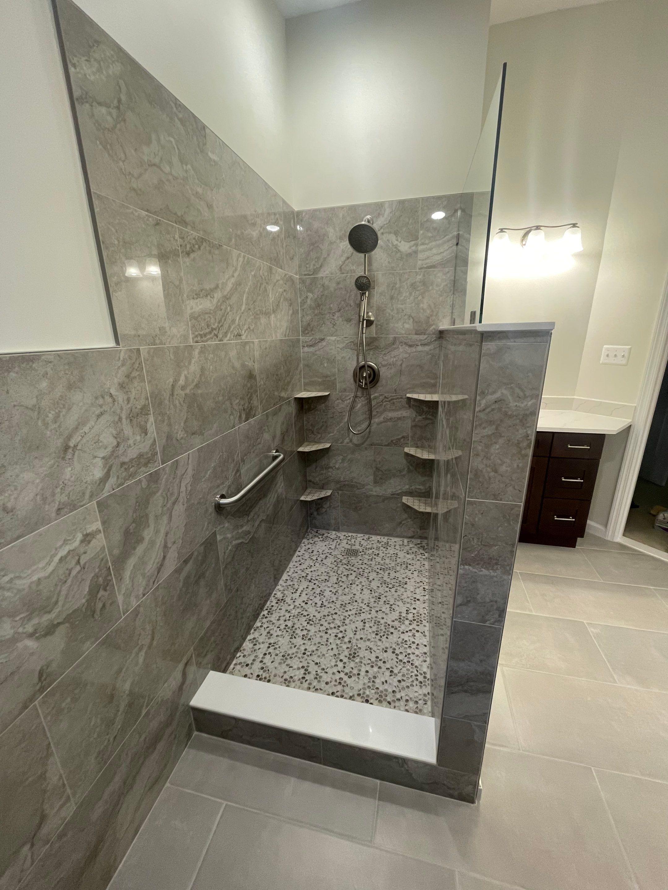 Master Bathroom Remodel - Olney, MD by Remodel Now