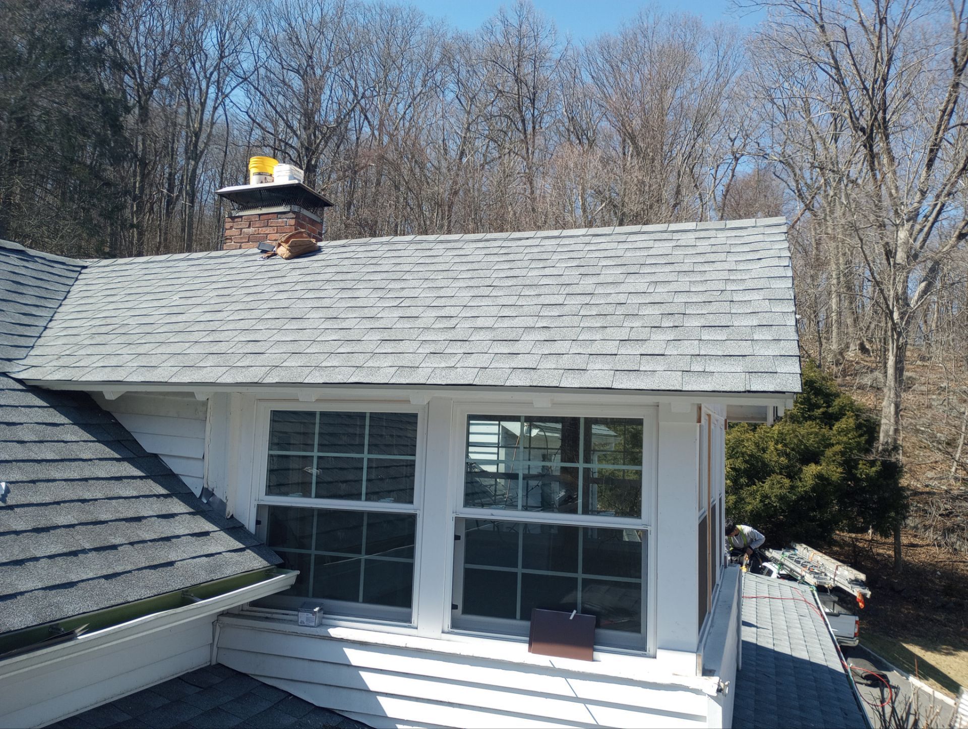 Happy Customerr in Stormville, NY by roberts roofing