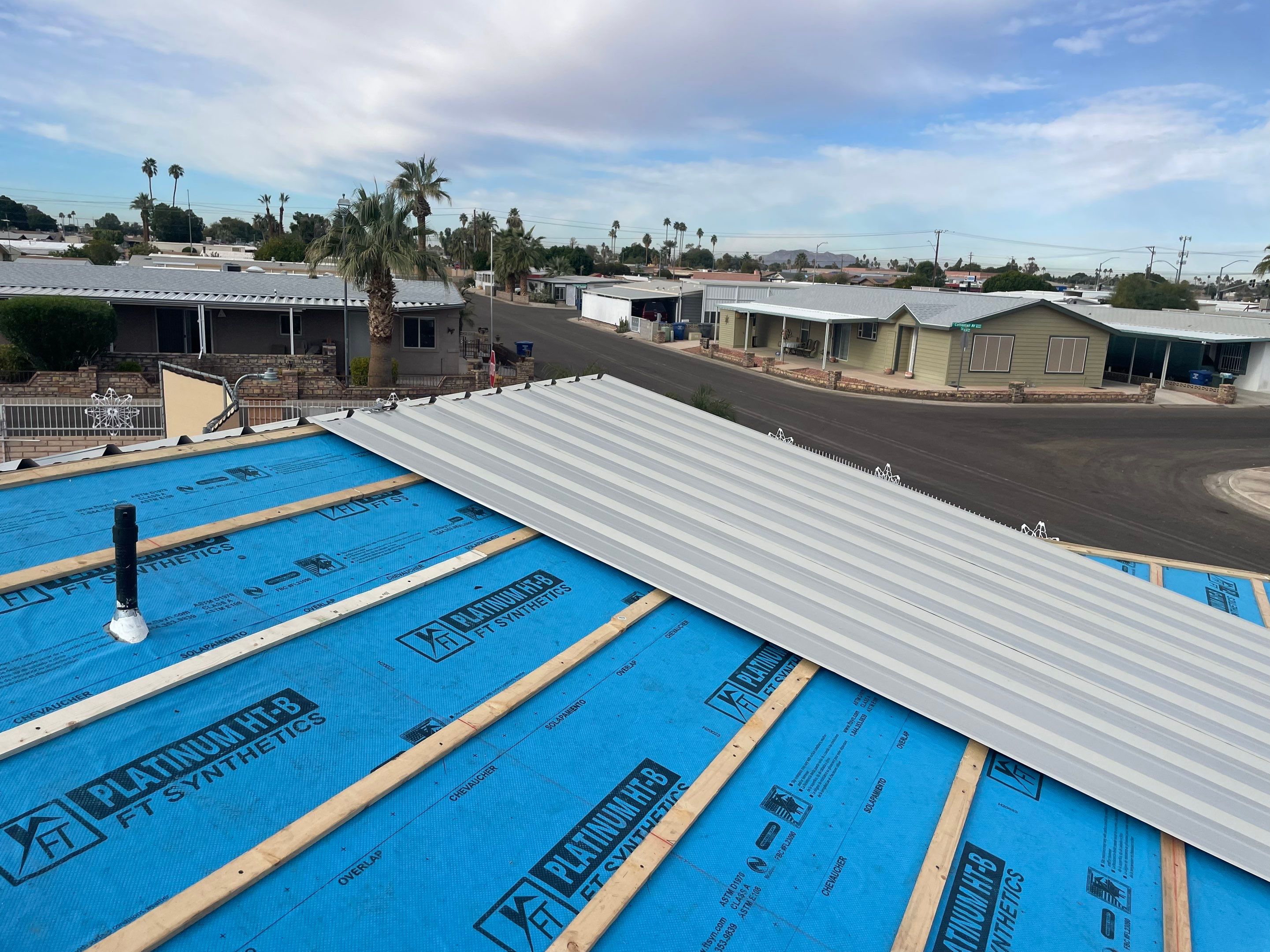 Galvalume Exposed Fastener by Reimagine Roofing