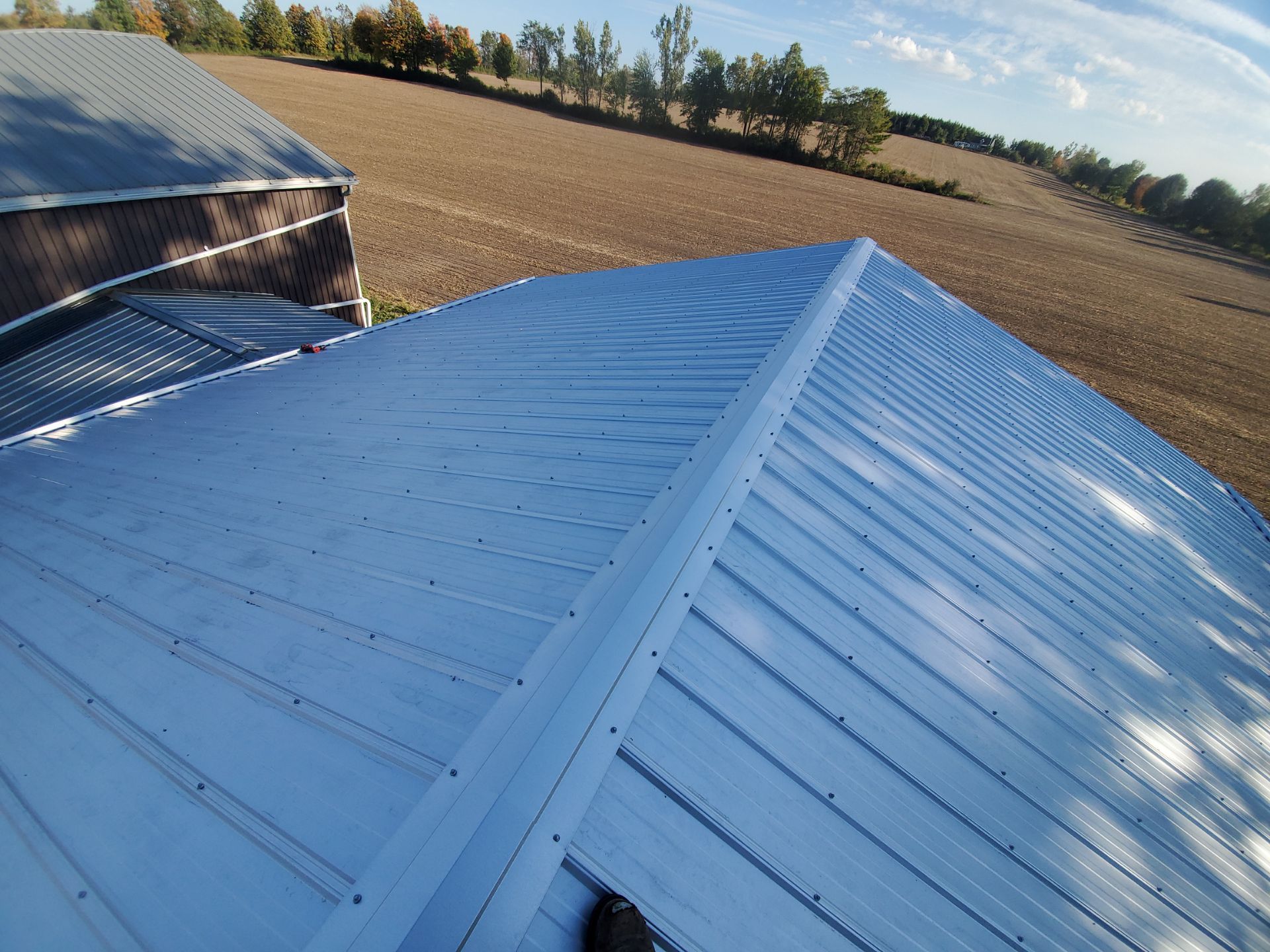 Exposed Fastener Metal Roof using exposed fastener by Jay Carter Roofing & Sheet Metal