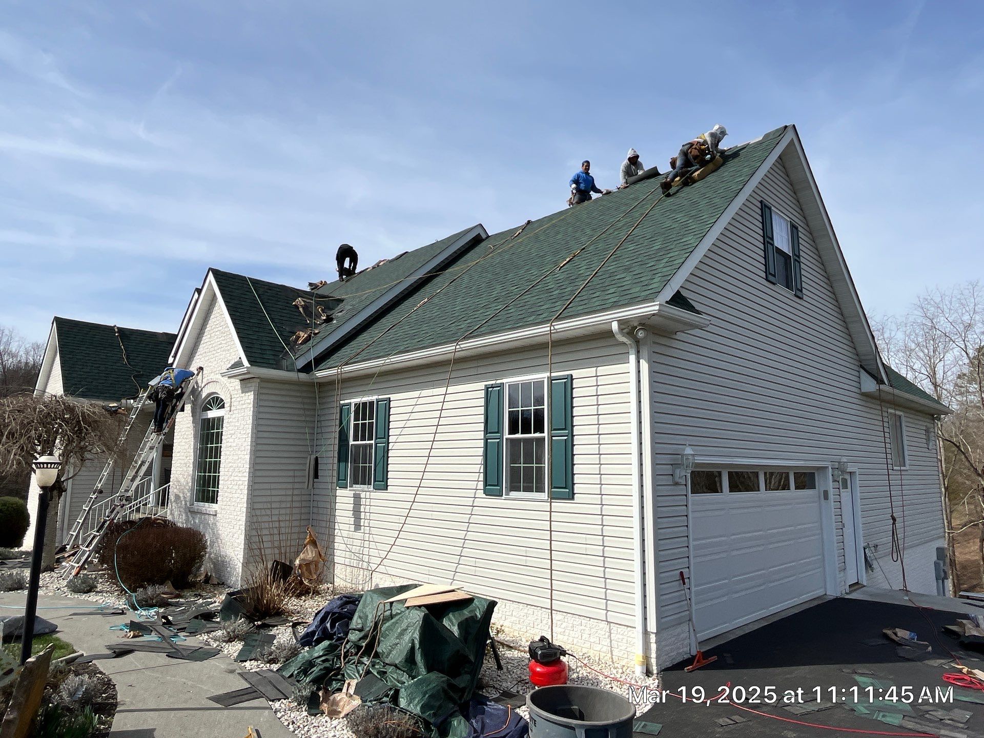 Residential Roofing Installation using Certainteed Landmark Pro Shingles by Fahey Roofing + Contracting