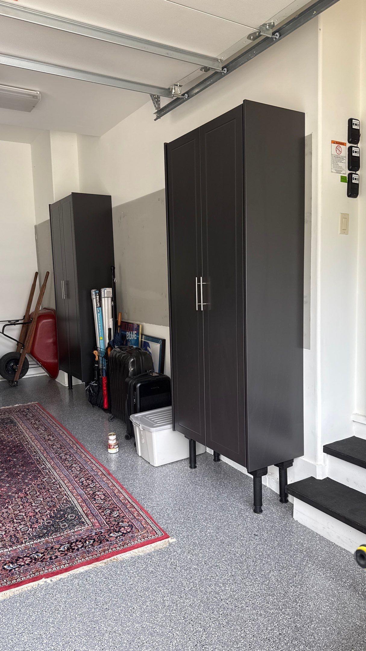 Custom Cabinet Installation in Mission Hills by Banner Garage