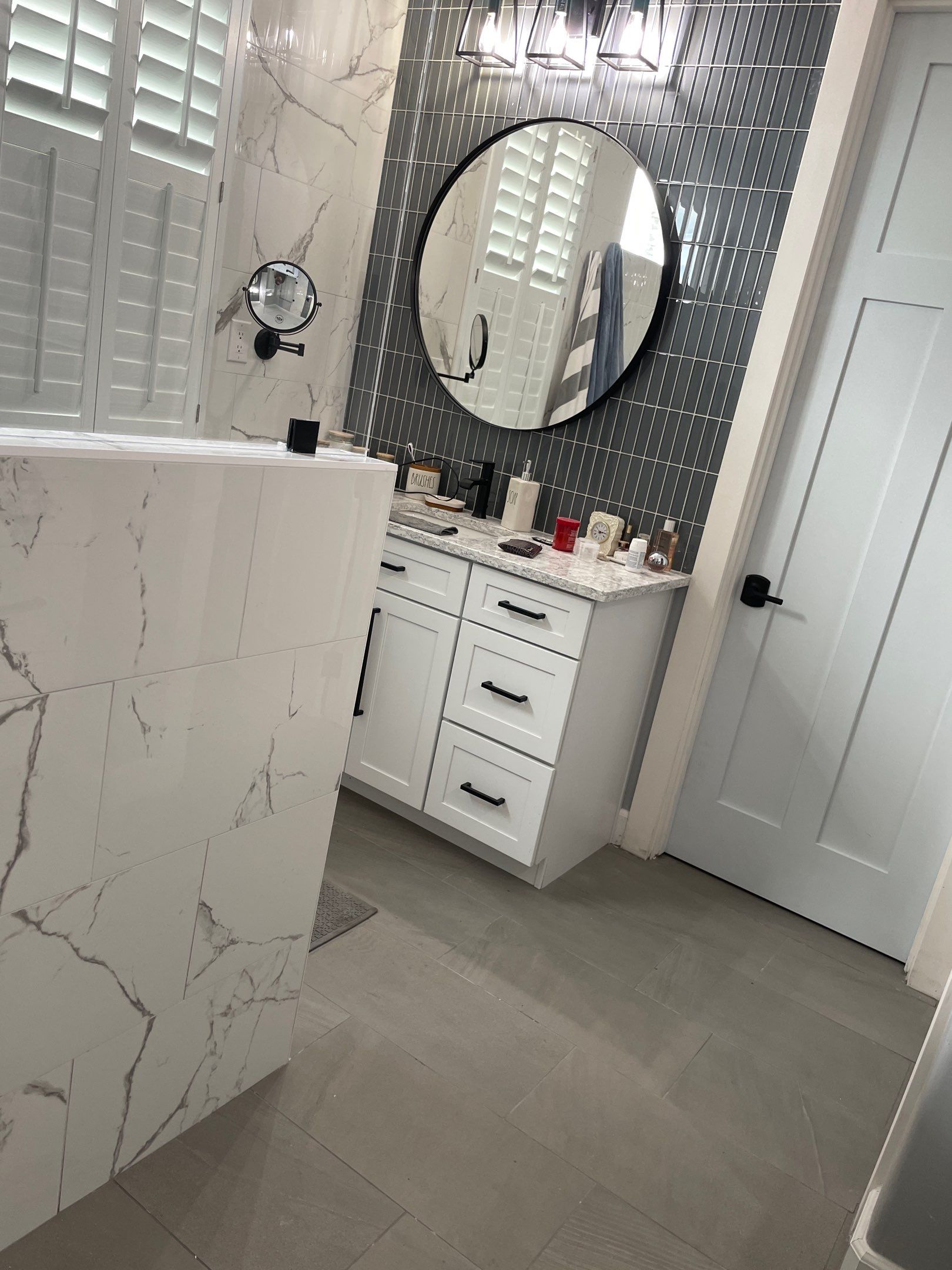 Home Remodel Using Multiple Materials  by Footprints Floors of Chandler 