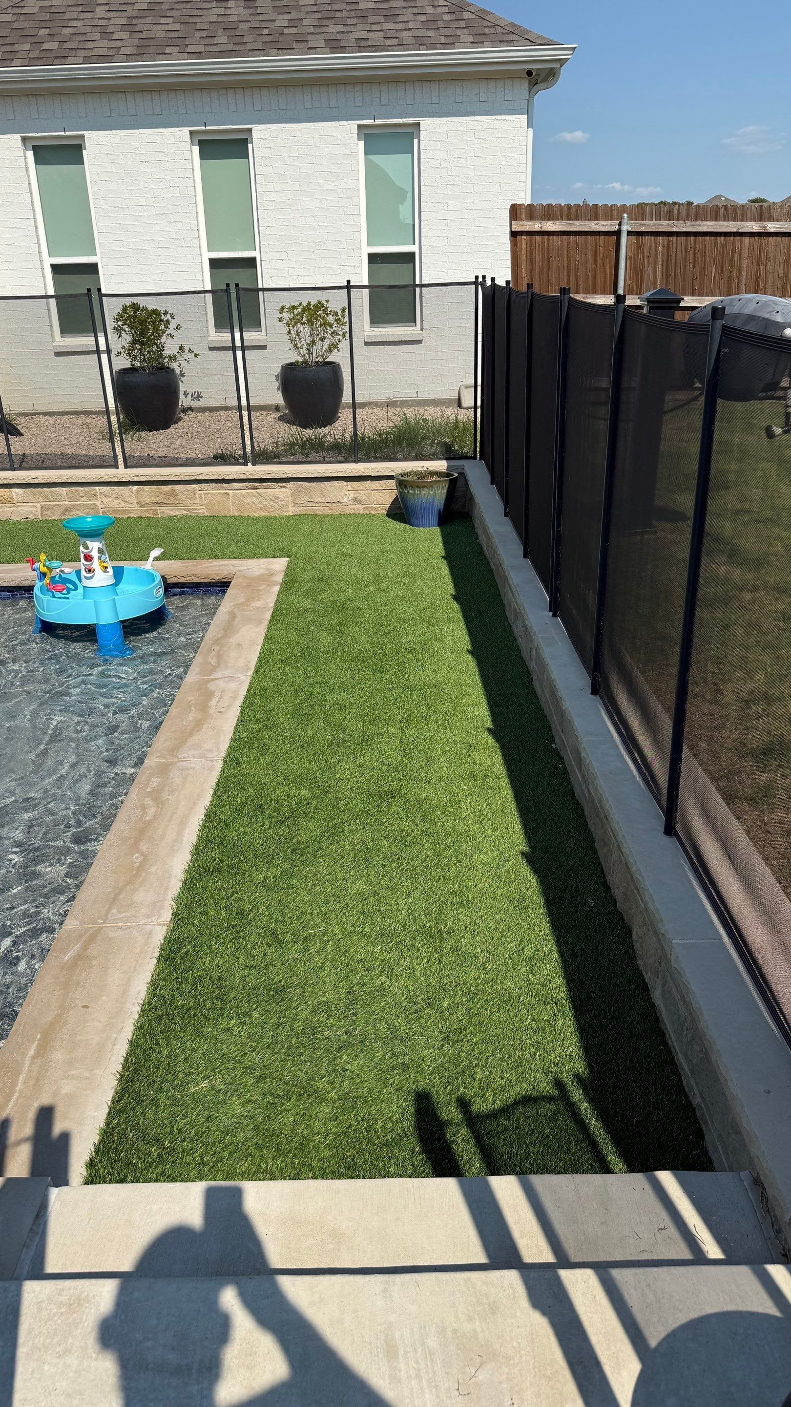 Project in Midlothian by Turf Concepts