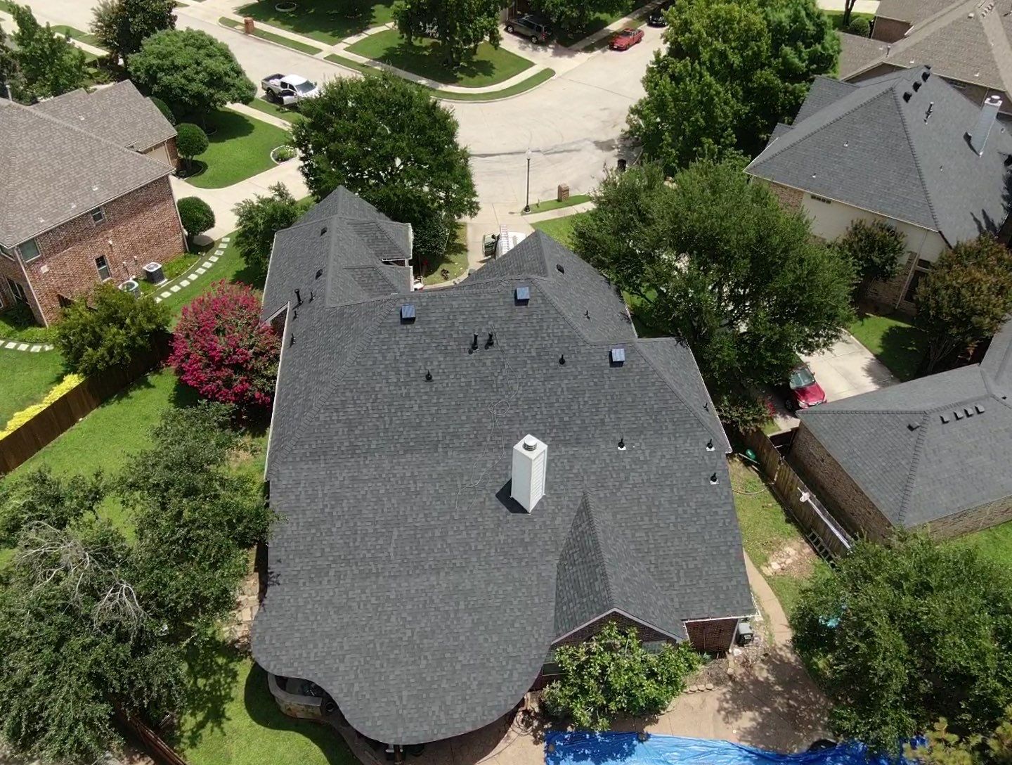 Residential Roof Replacement in Keller TX by Becker Roofing and Exteriors