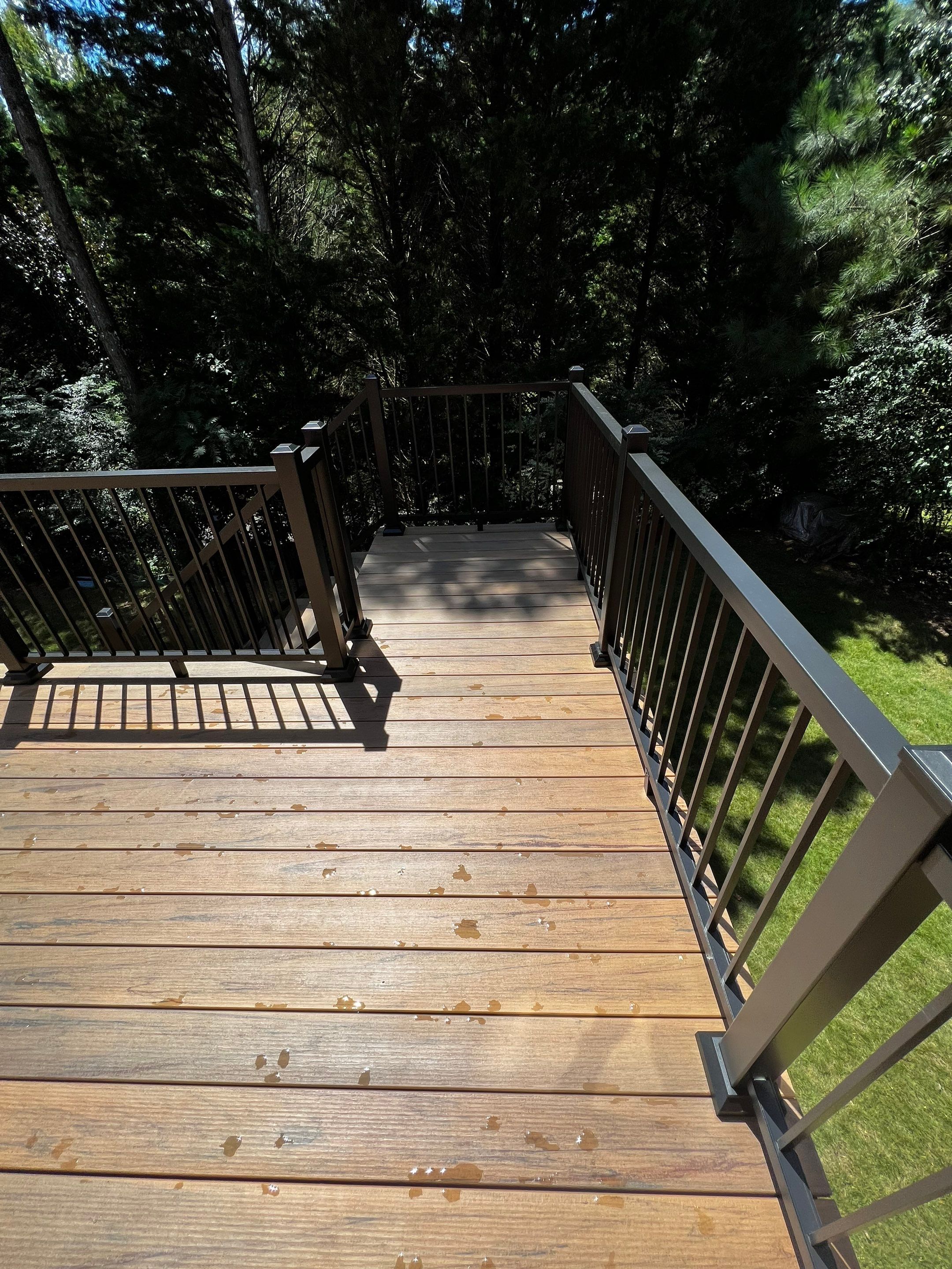 Elevated TimberTech Composite Deck Installation in Cumming by Swift Home Renovations
