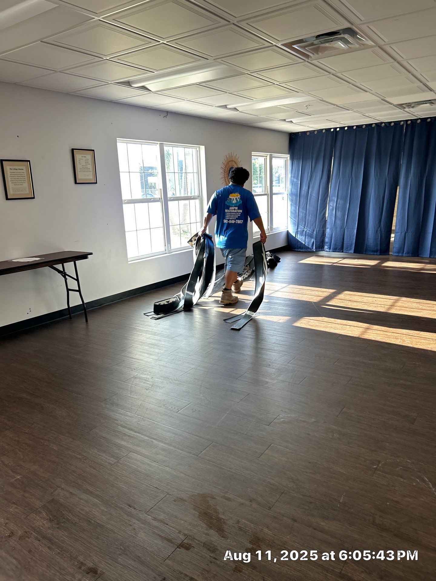 Commercial Water Damage Emergency In Bradenton by Ampm Restoration Services