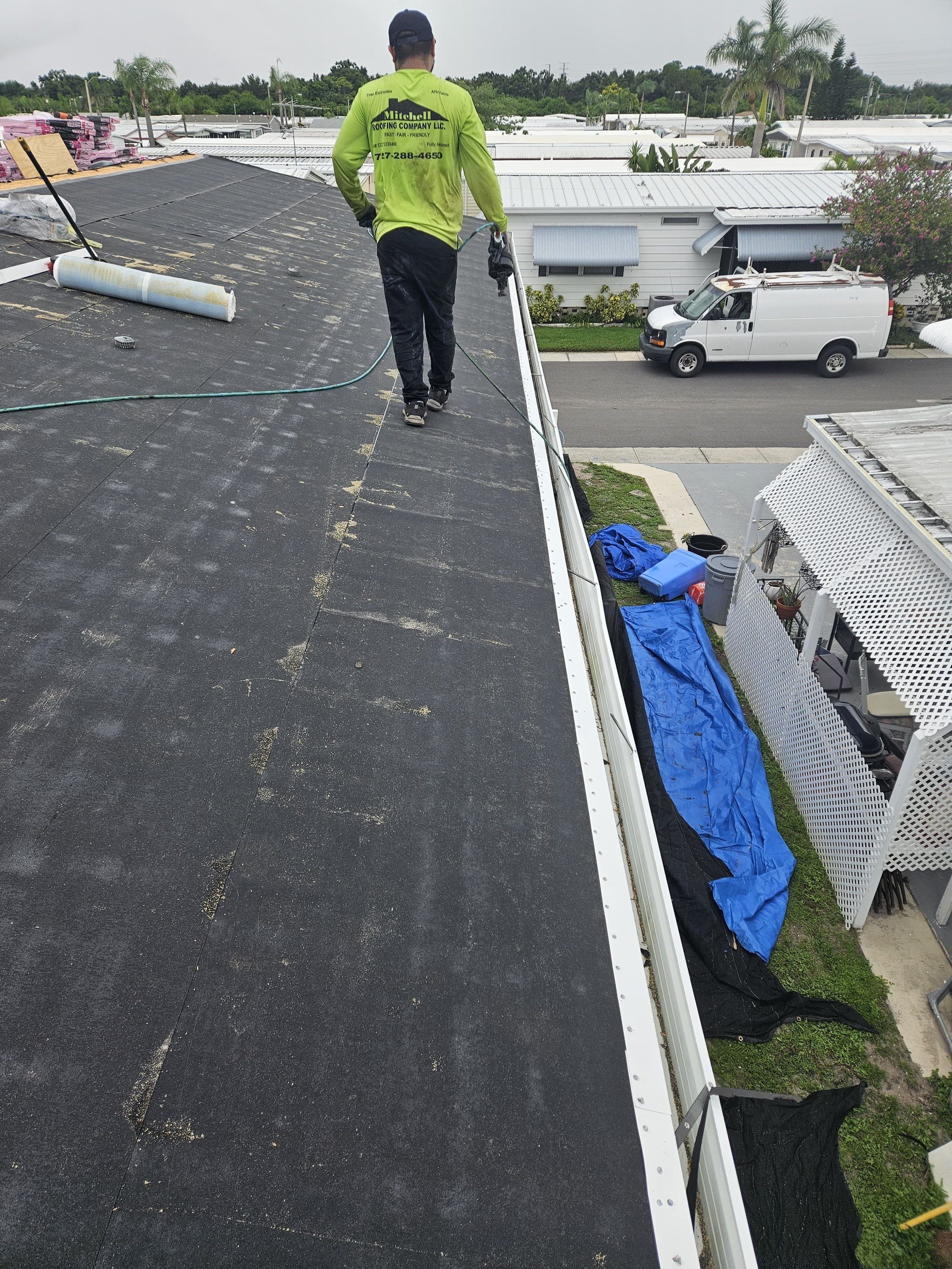 Project in Pinellas Park 33781 by Mitchell Roofing Company LLC