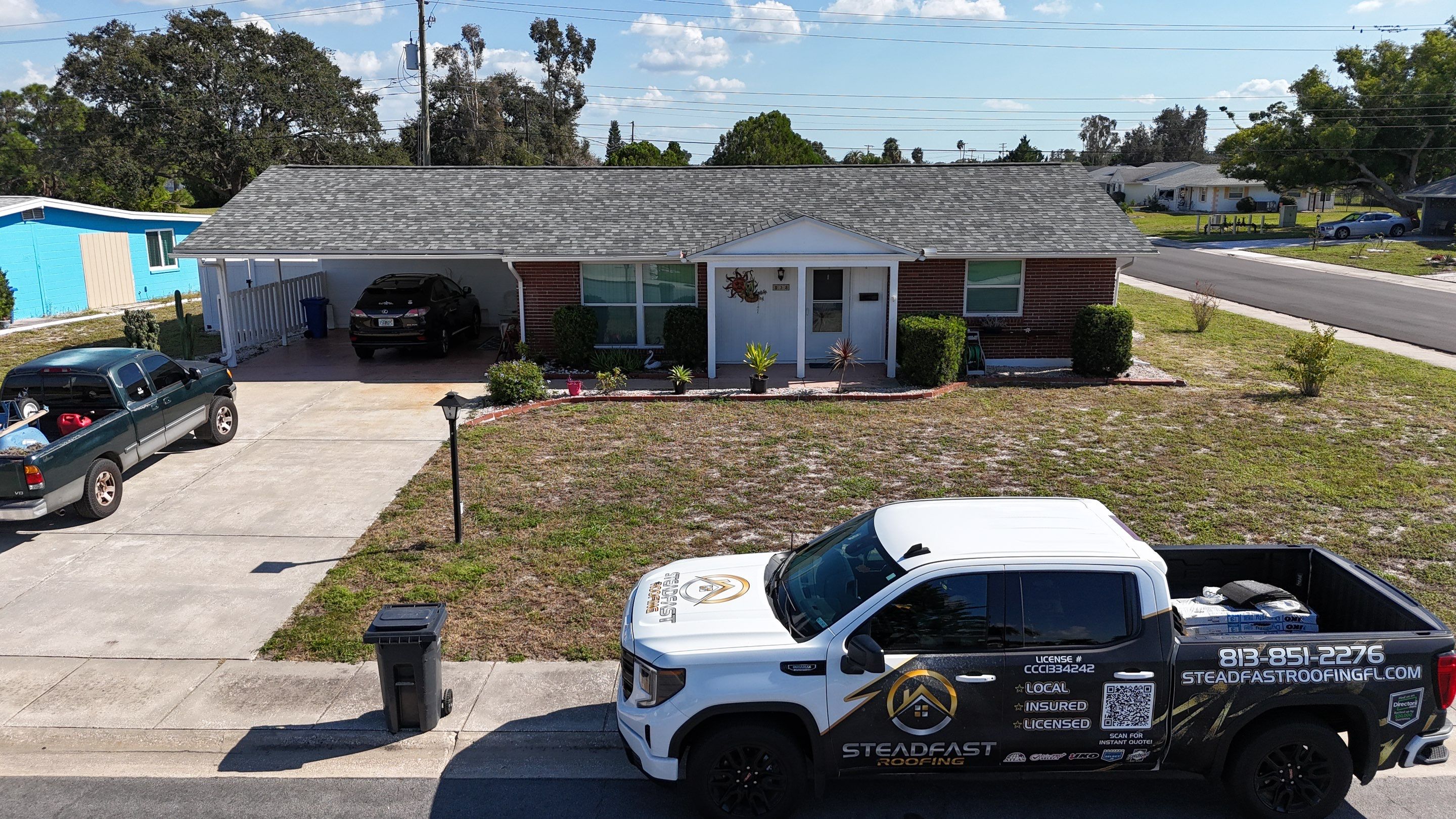 Roof Replacement in Sun City Center, FL by Steadfast Roofing 