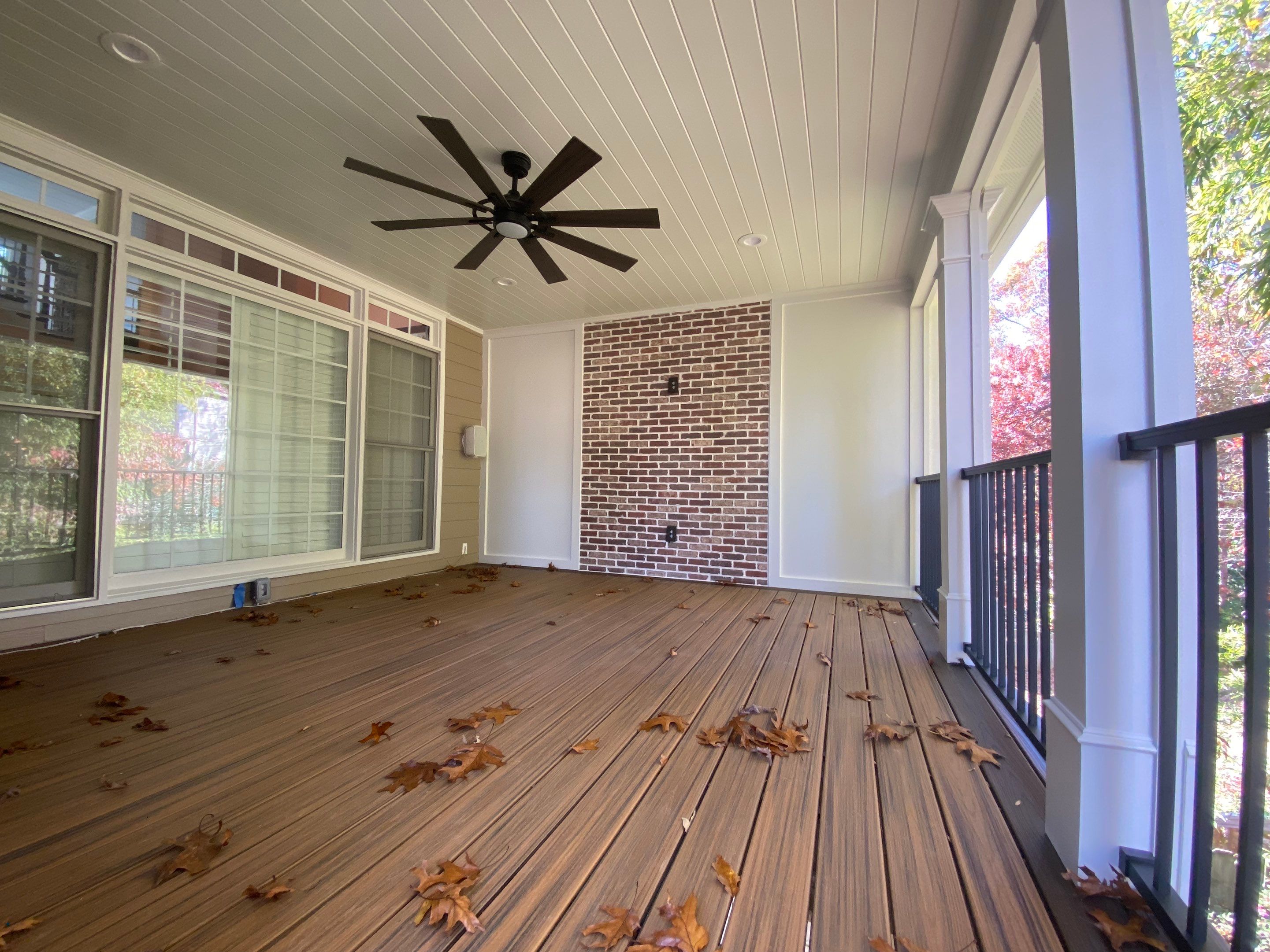 Smyrna Composite Deck and Covered Porch Renovation by Swift Home Renovations