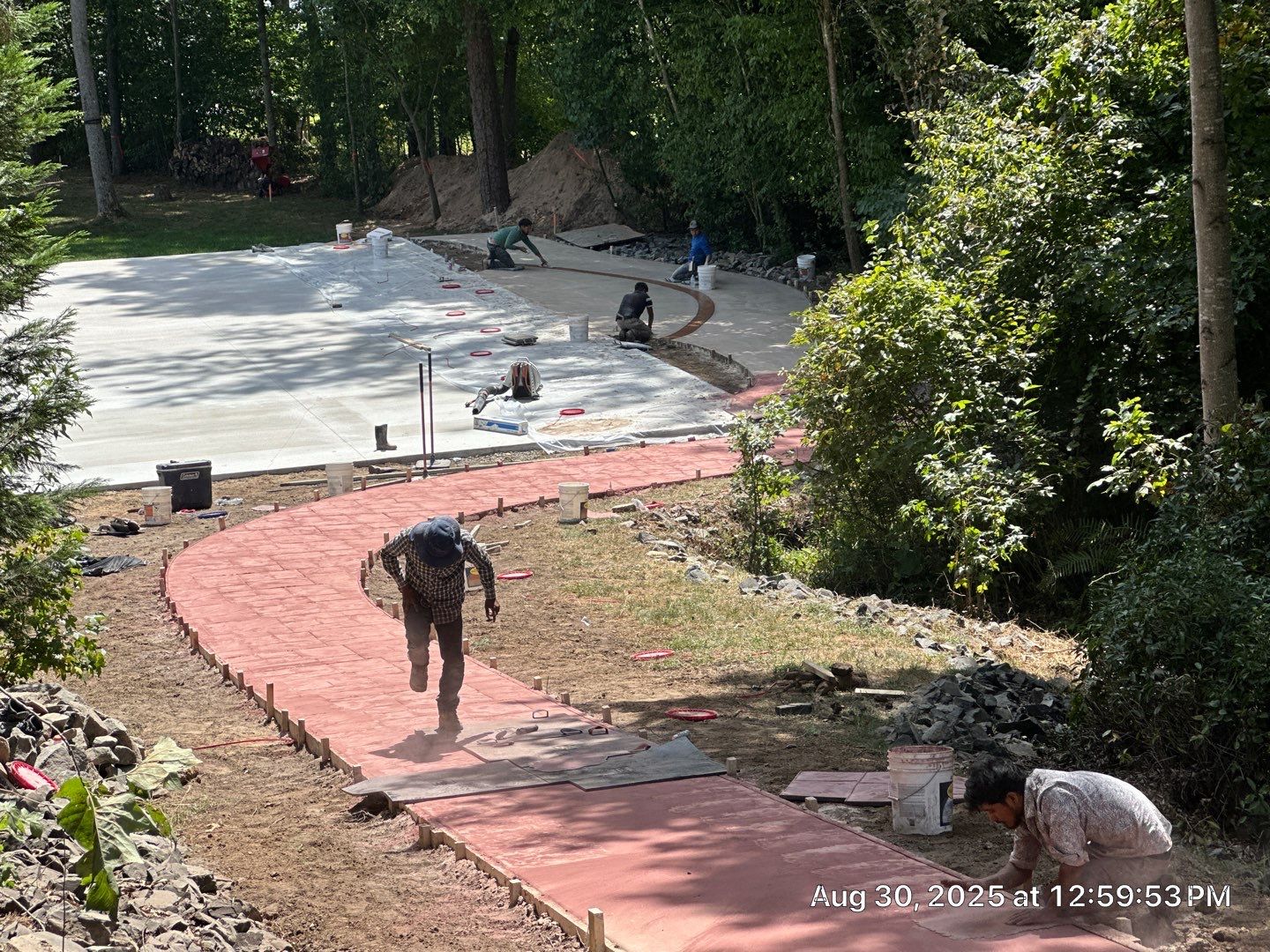 Pickle Ball Court in Mineral by City Light Construction LLC