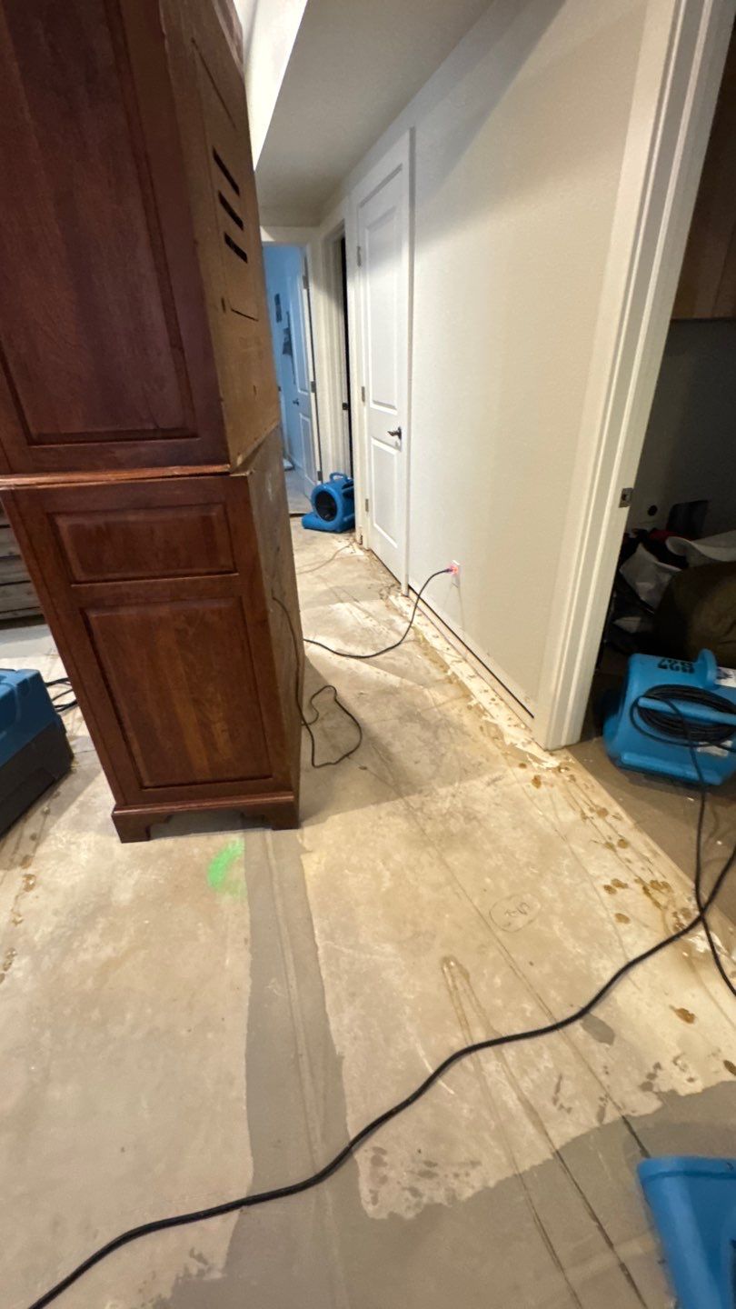 Water Damage Project in Denver by Accountable Home Services