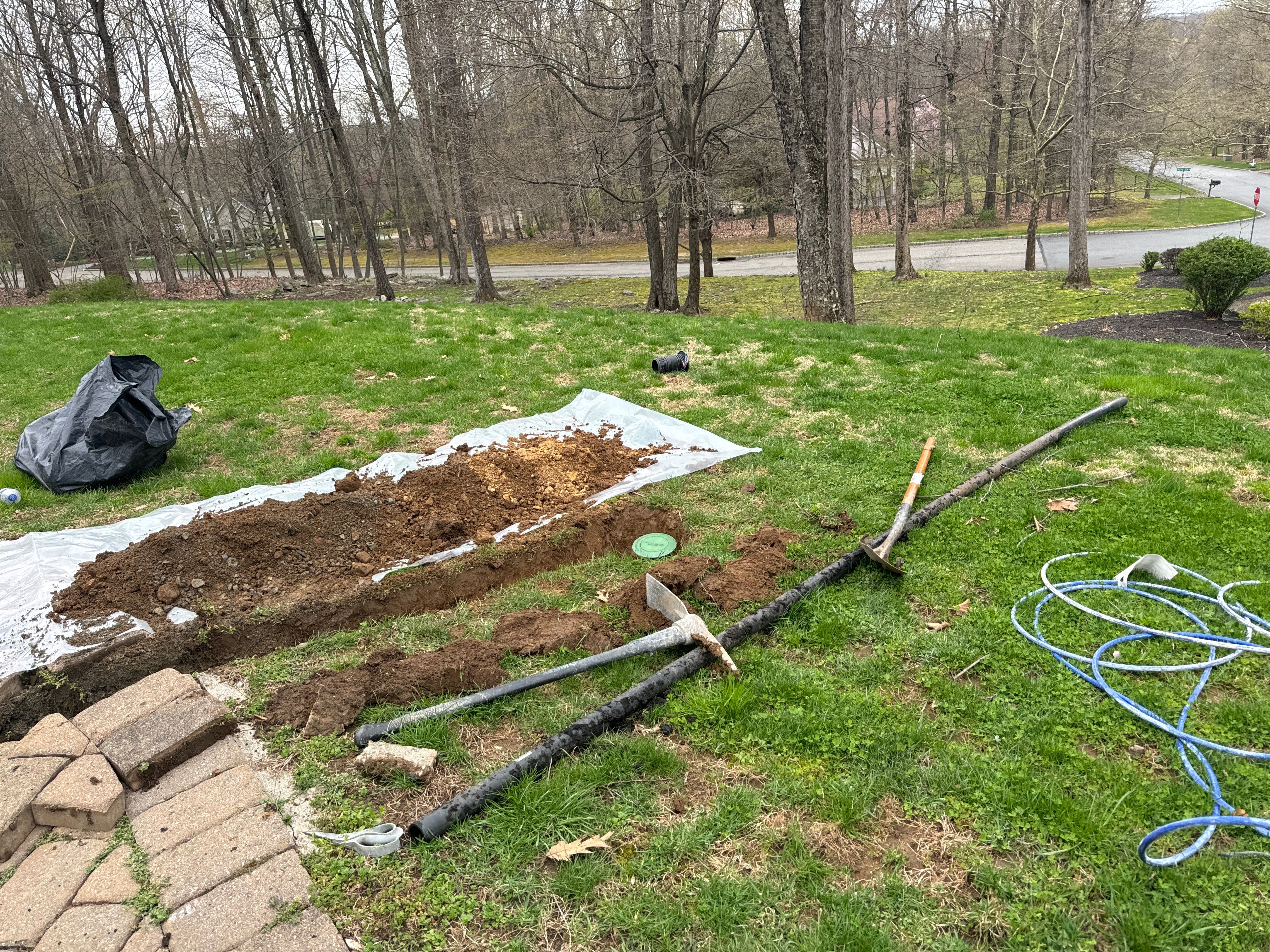 Interior French Drain With Radon Seal & Mold Remediation in Wall Township by Pure Service Pro, LLC 