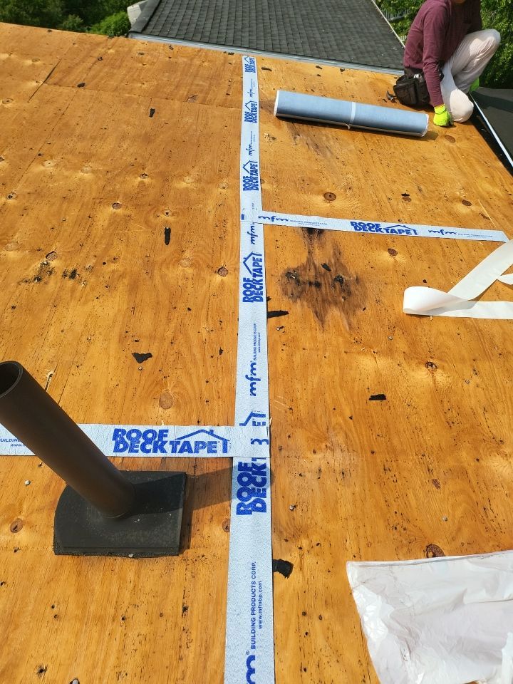 Residential Roofing Installation using Owens Corning TruDefinition by A Plus Exterior