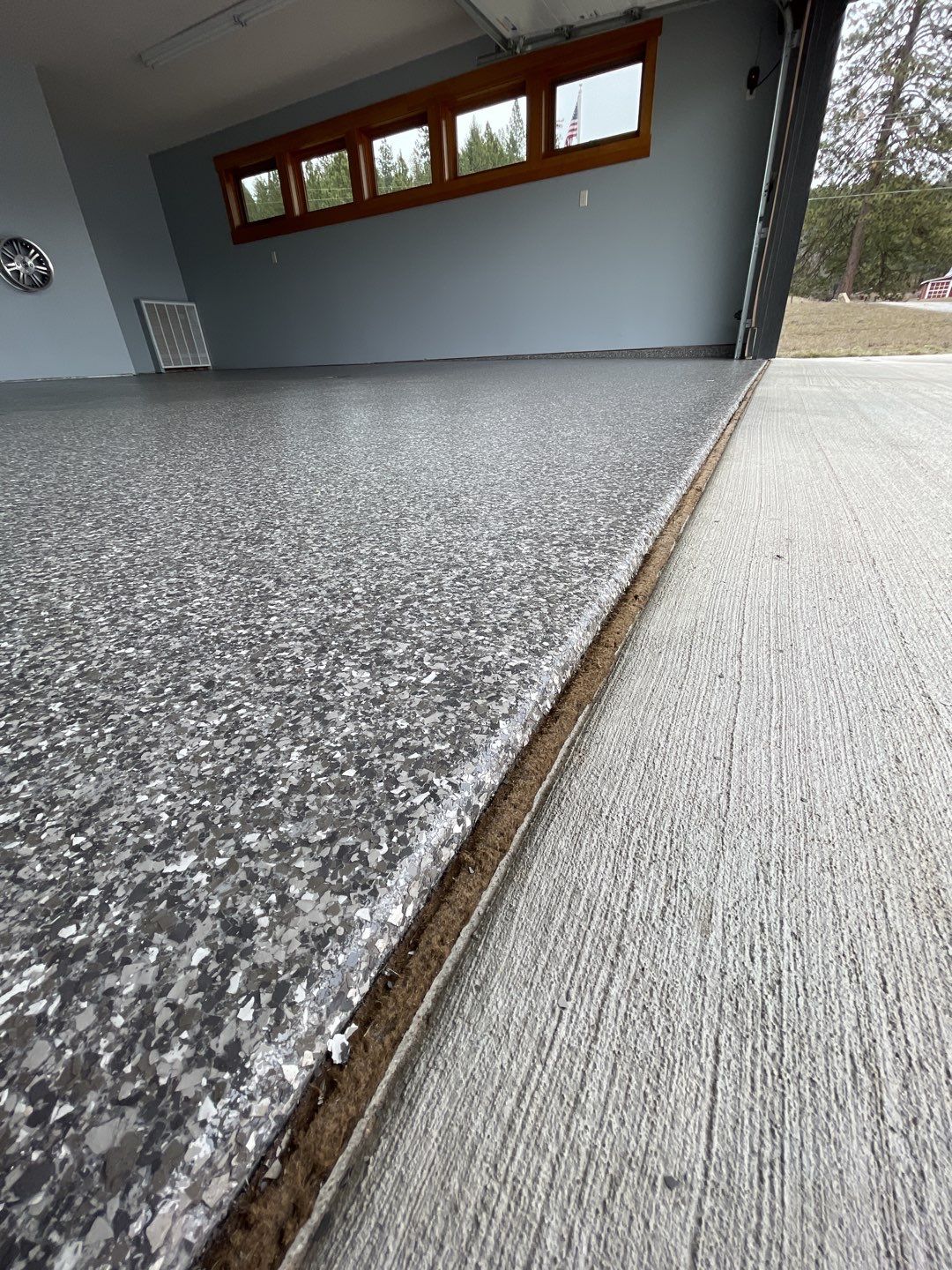 Garage Transformation using Silver Creek and the Penntek Evolution System by Croc Coatings, LLC