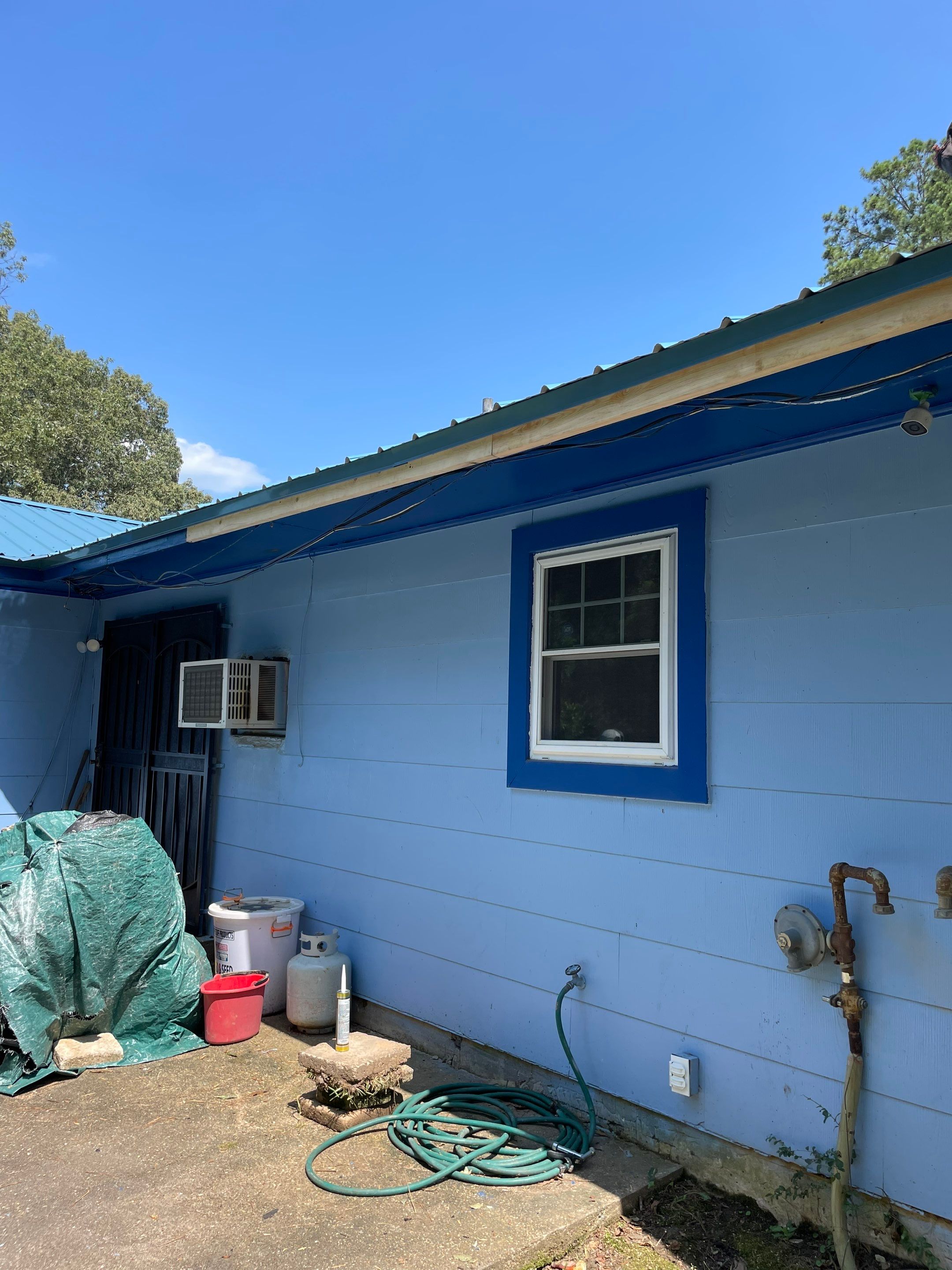 Residential Reroof: 29 GA. Colored Residential Panel by Hostetler Roofing