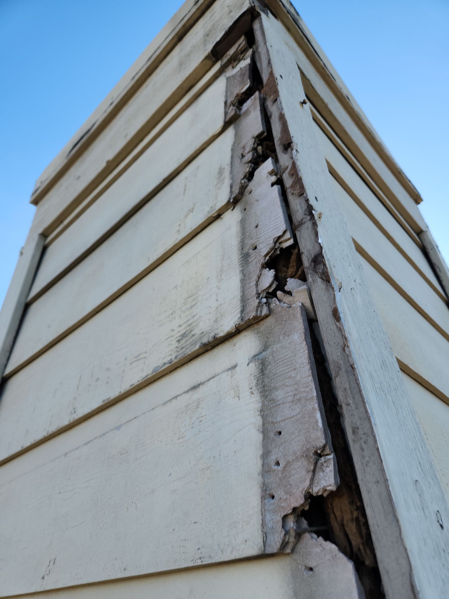 Chimney Siding Repair & Rot Restoration in Leander, Tx. by RejuveNate Renovations LLC