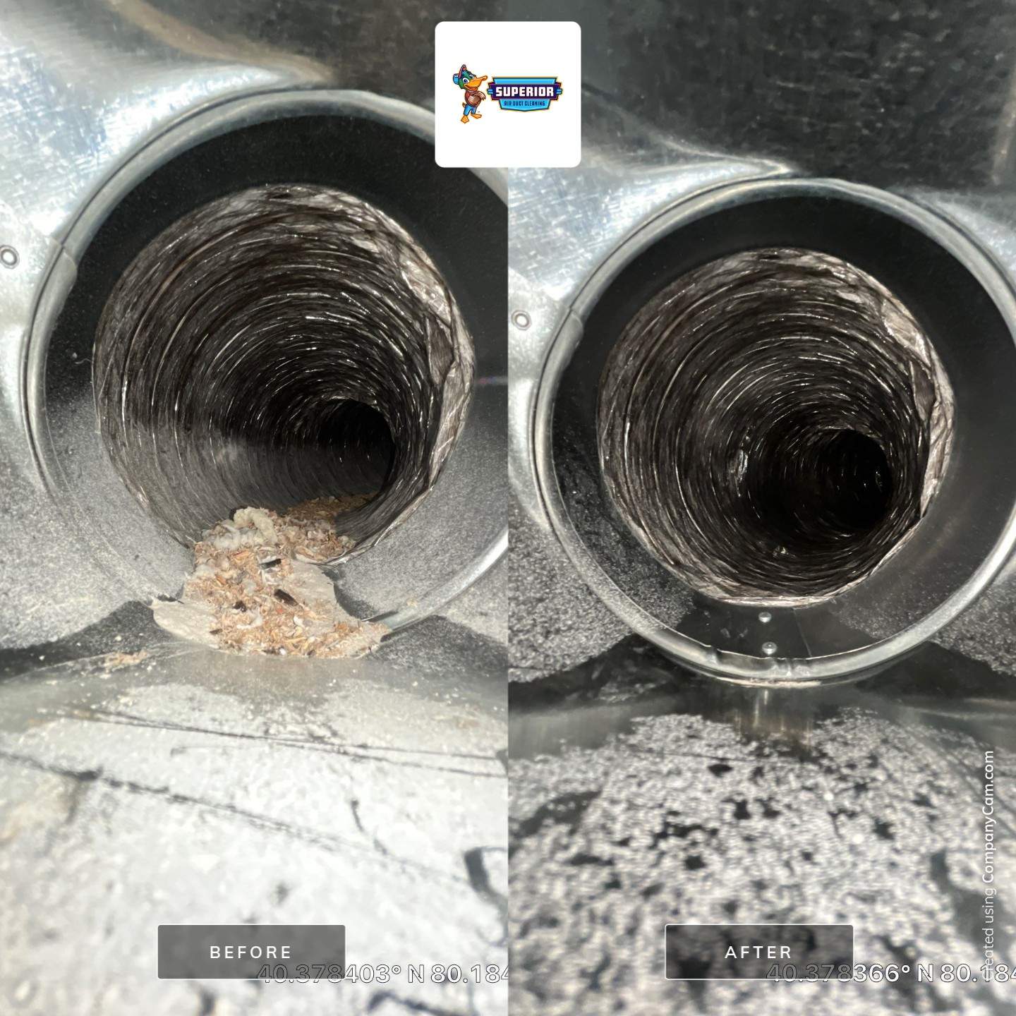 Air Duct Cleaning With a Vacuum Truck in McDonald, PA by Superior Air Duct Cleaning
