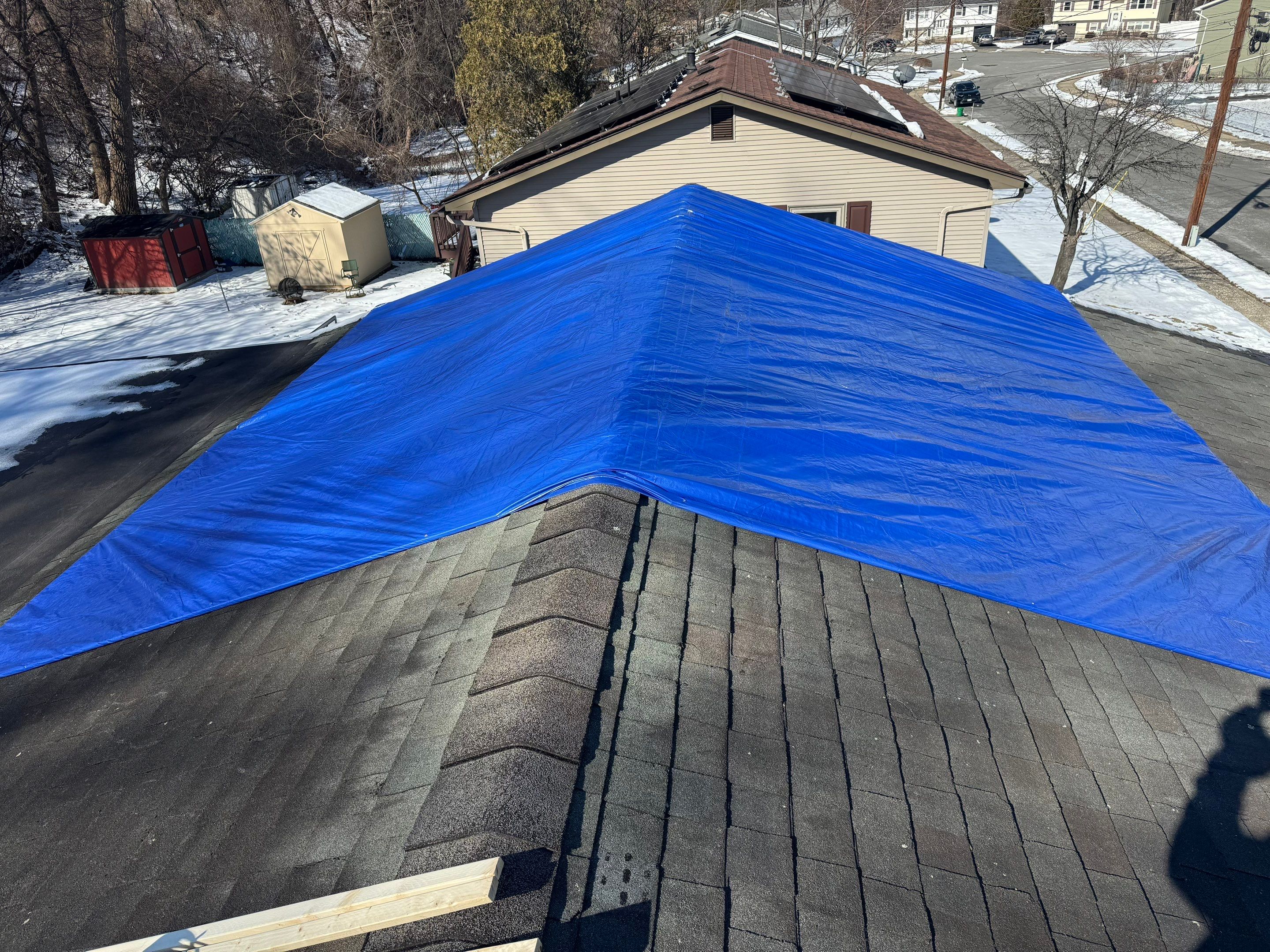Residential Roofing Installation using Owens Corning by roberts roofing