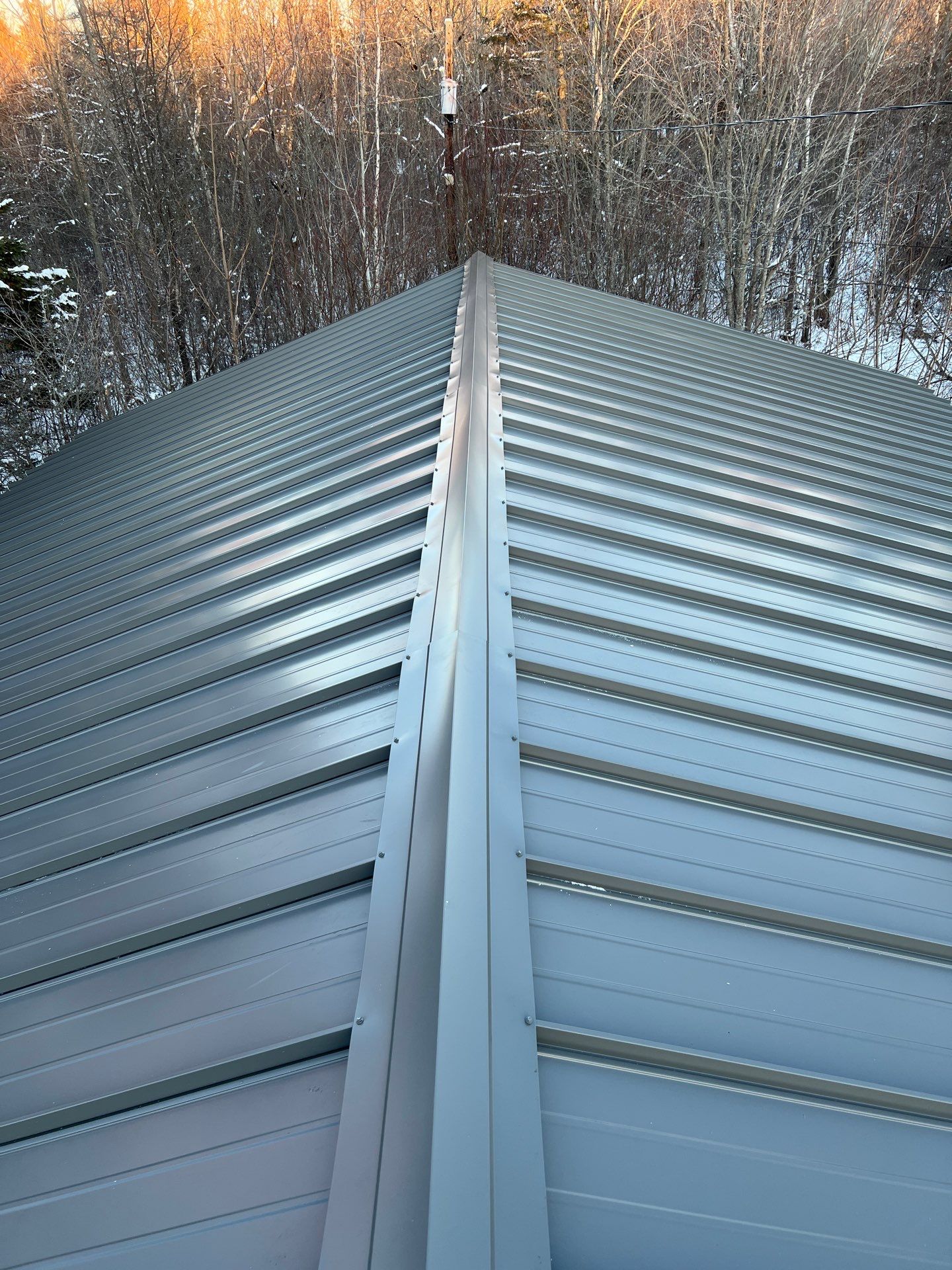 Residential Roofing Installation using Ideal Steel Standing Seam  by Artisan Roofing & Home Improvements Inc.