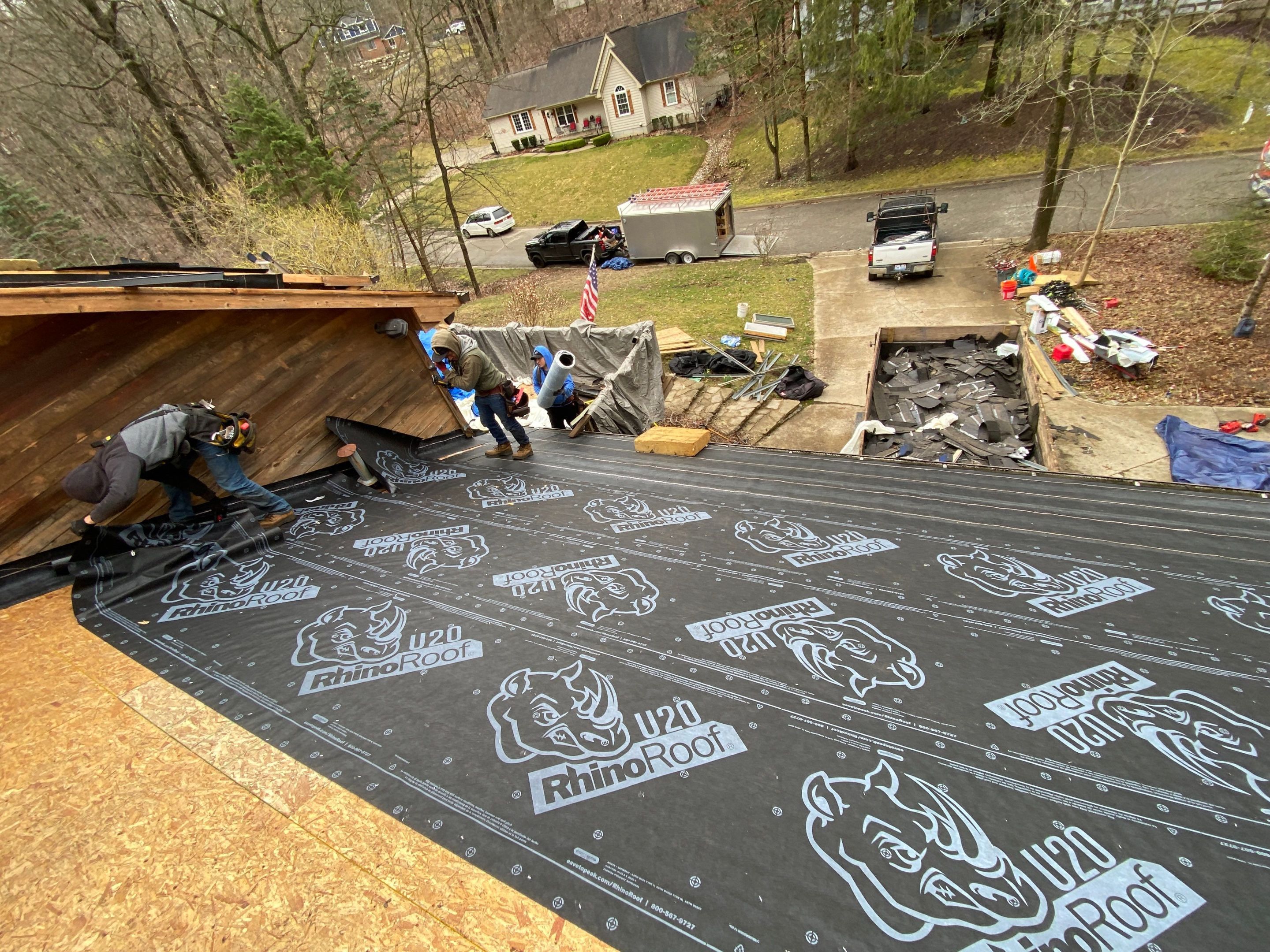 Roof Replacement using Owens Corning by 180 Contractors