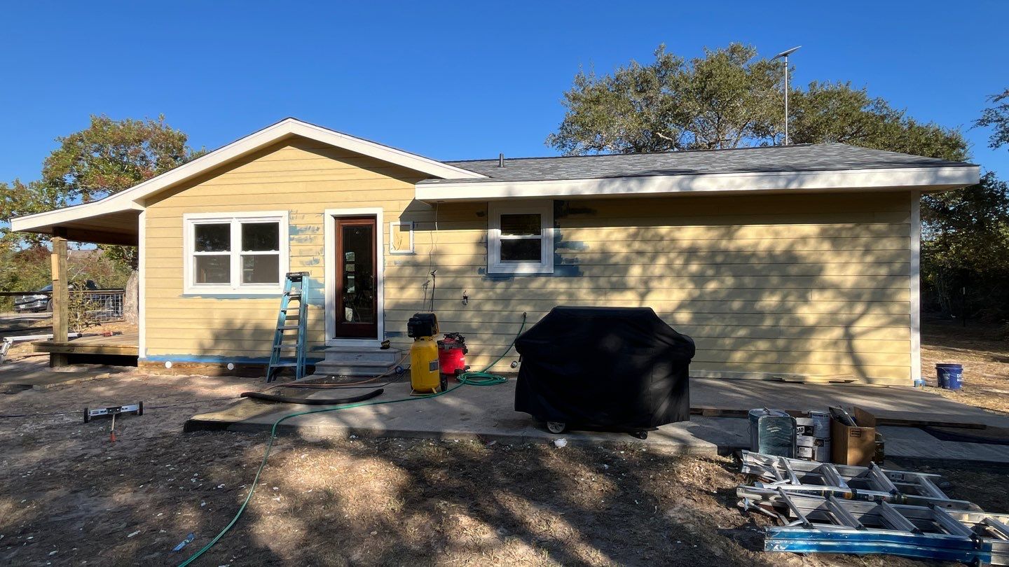 Customized Cabin by Bayfront Roofing and Construction