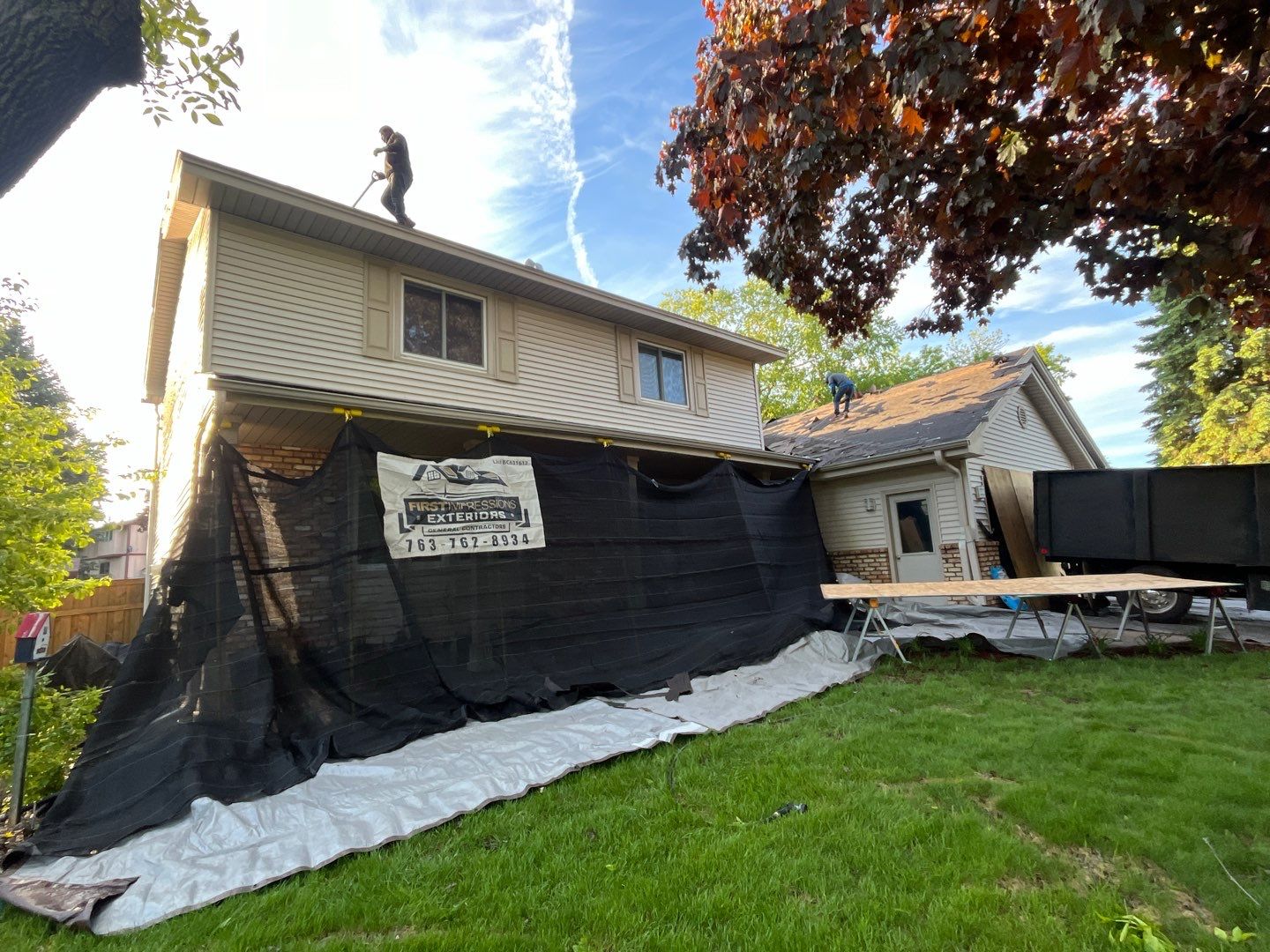 Roof & Gutter Replacement in Plymouth by First Impressions Exteriors