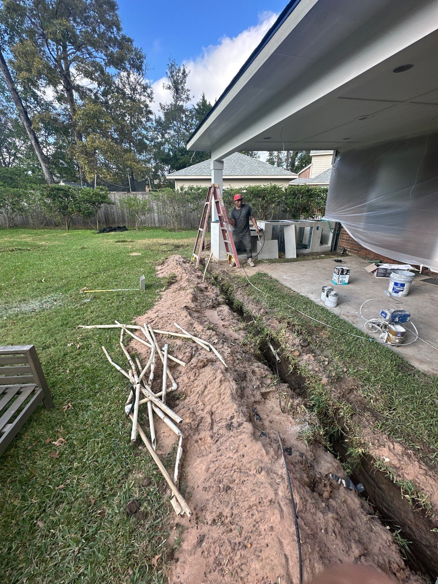 Covered Patio using Sophalx Crew by SophAlx LLC