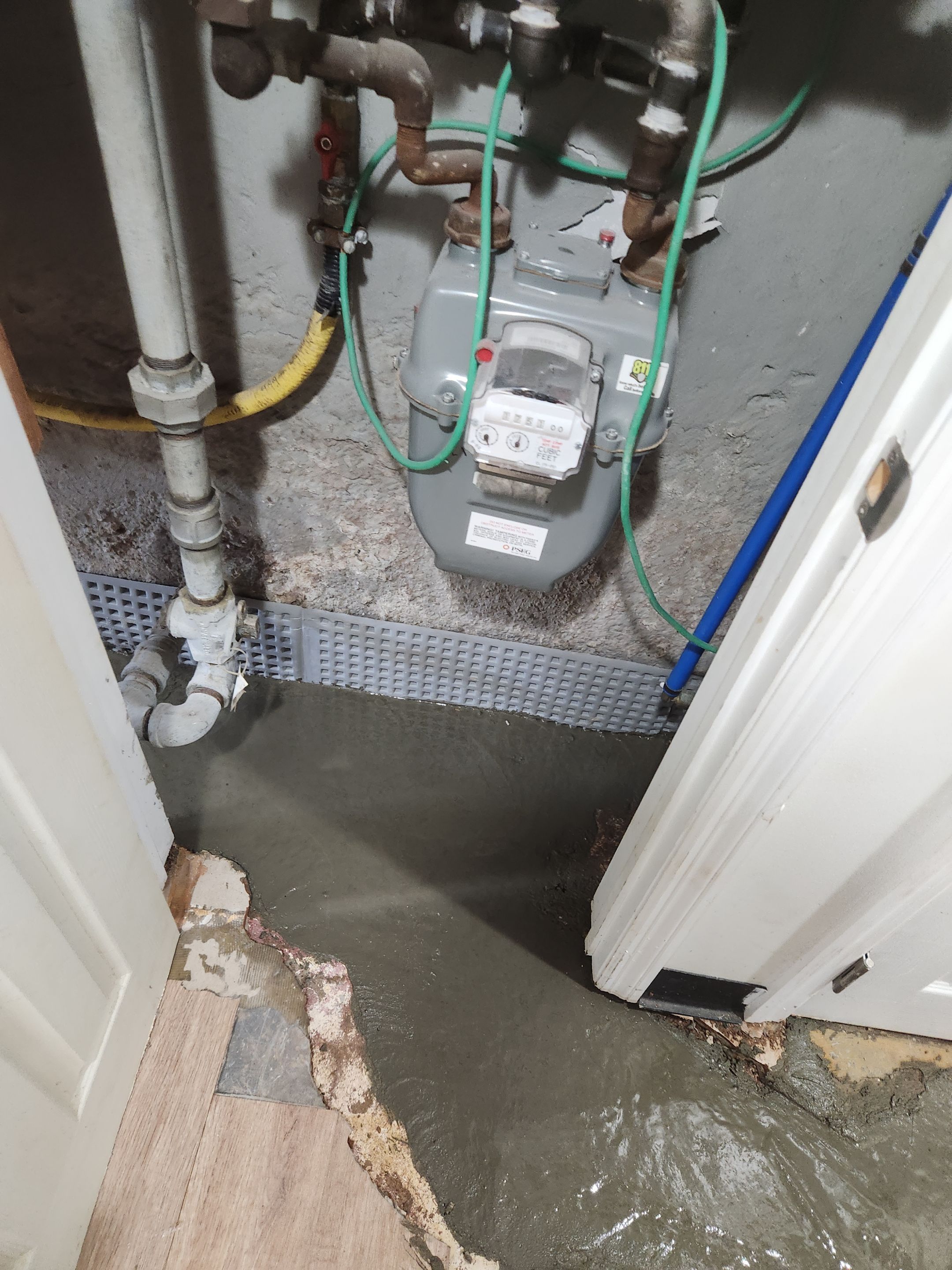 Interior French Drain Kearny NJ by Pure Service Pro, LLC 