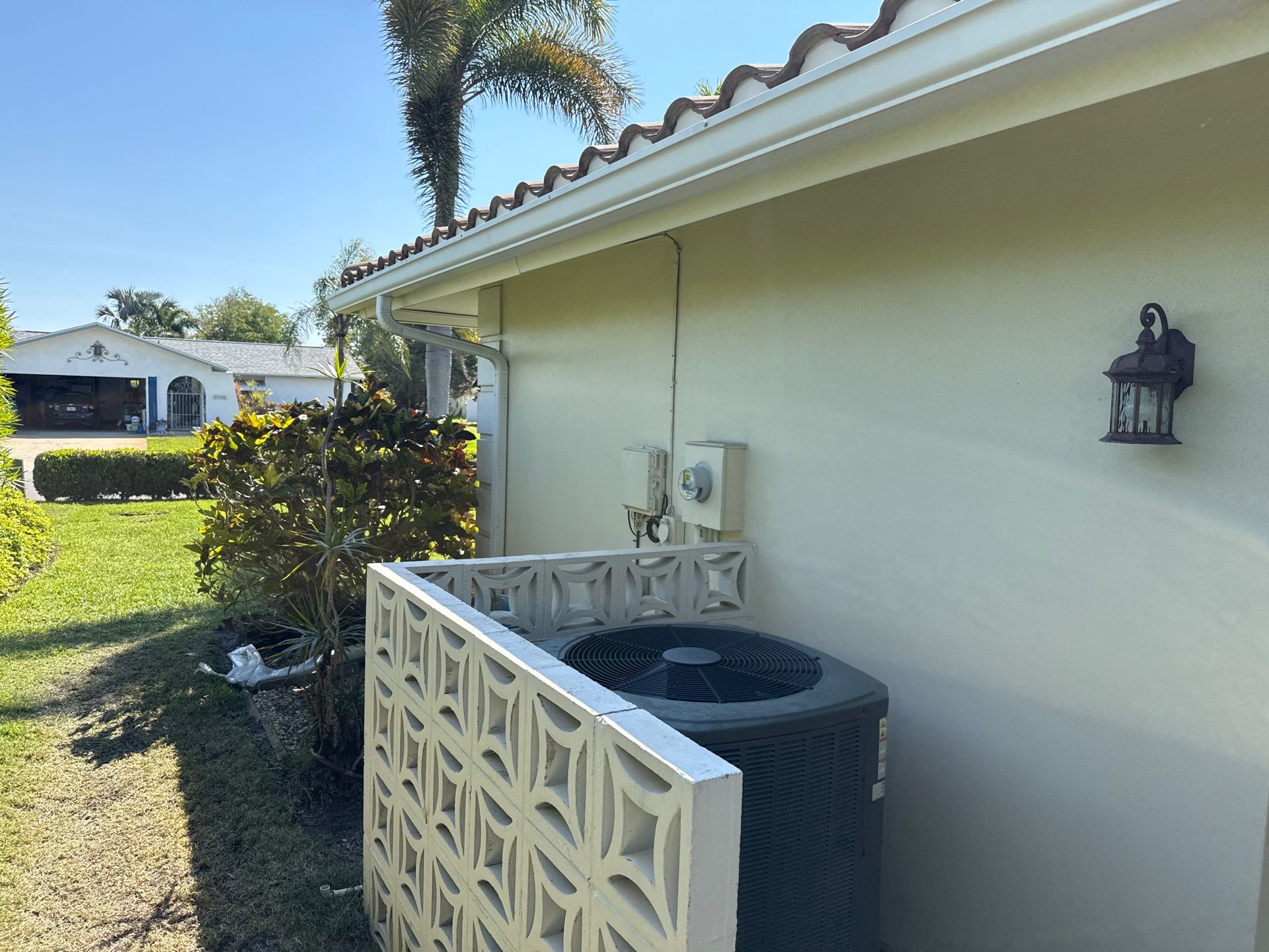 Concrete Tile Roof Cleaning in Village Green – Bradenton, FL | No Walking on Tiles! by Sunshine AquaWash