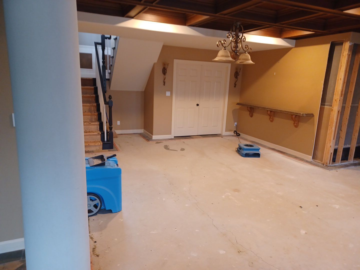 Project in Commerce Charter Twp by EzDry Water Mitigation & Property Restoration