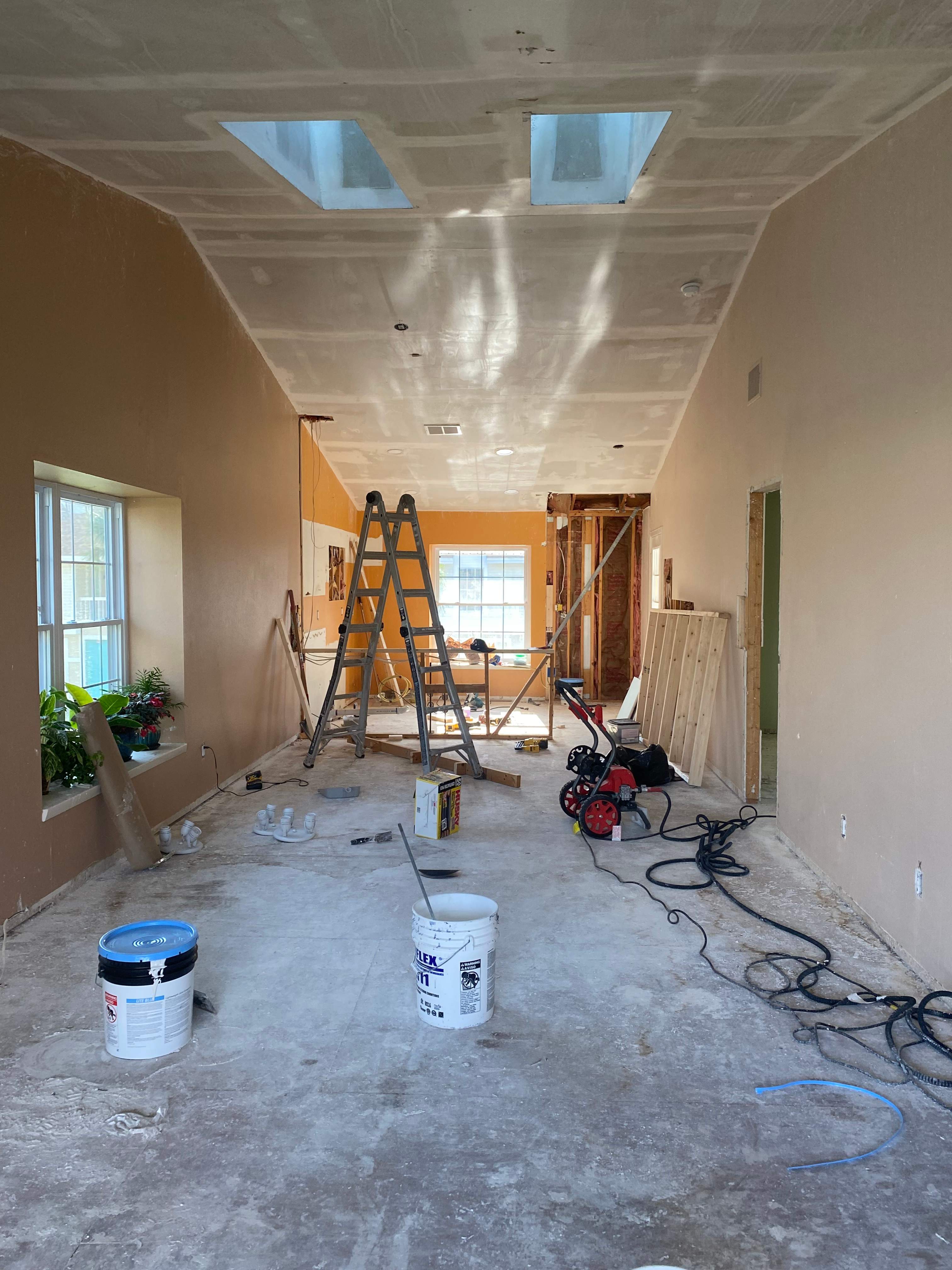 Treasure Island Interior Remodel Featuring Vaulted Ceilings and Custom Cabinetry by Vertical General Contracting