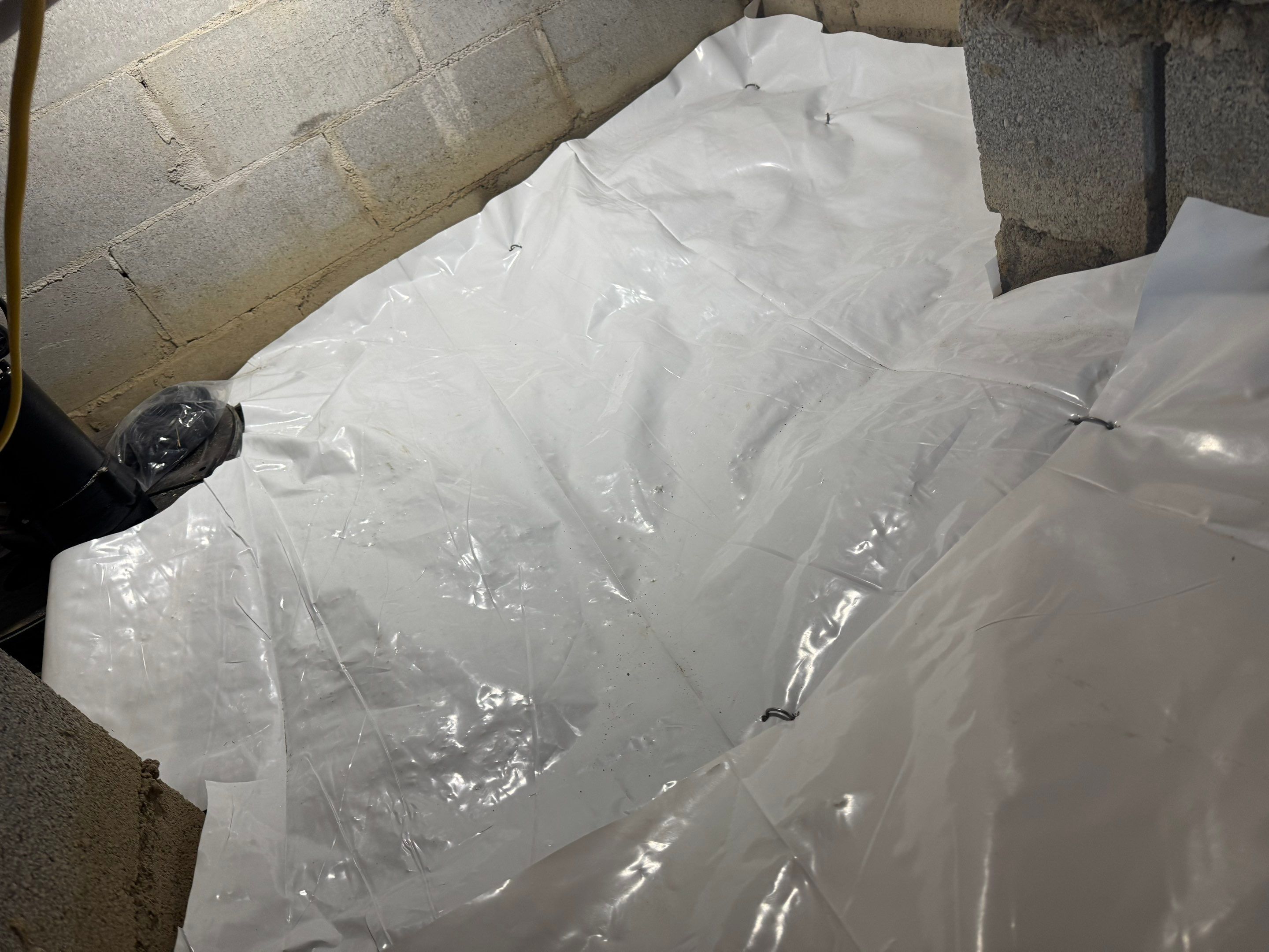 Project in Franklin by Patriot Crawl Space Repairs