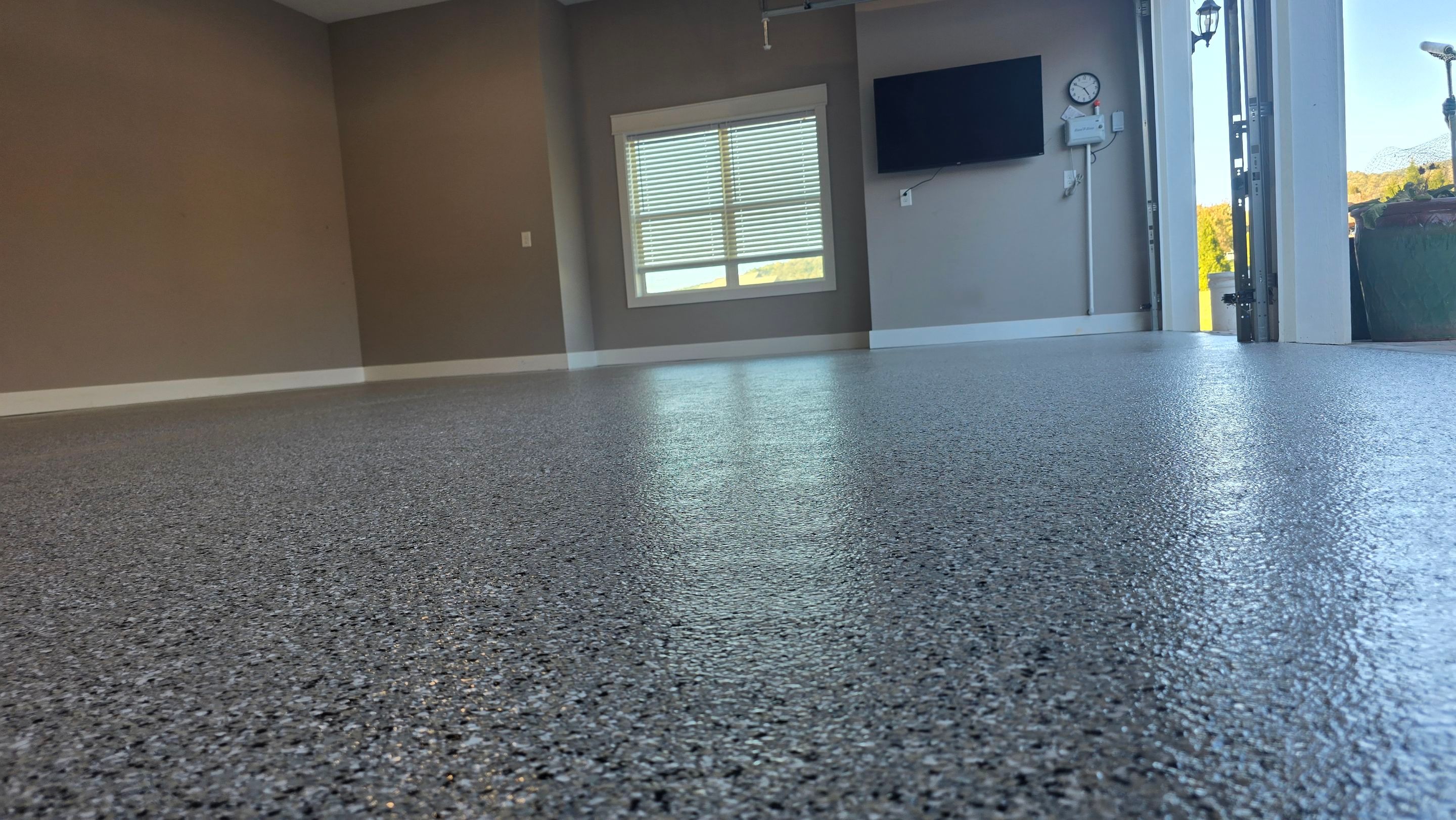 Garage using Cabin Fever by Elite Floor Solutions