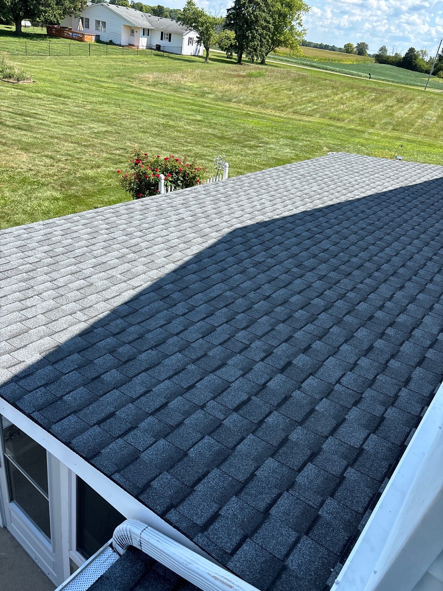 Residential Roofing Installation using Timberline UHDZ Shingles - Pewter Gray by RoofX 