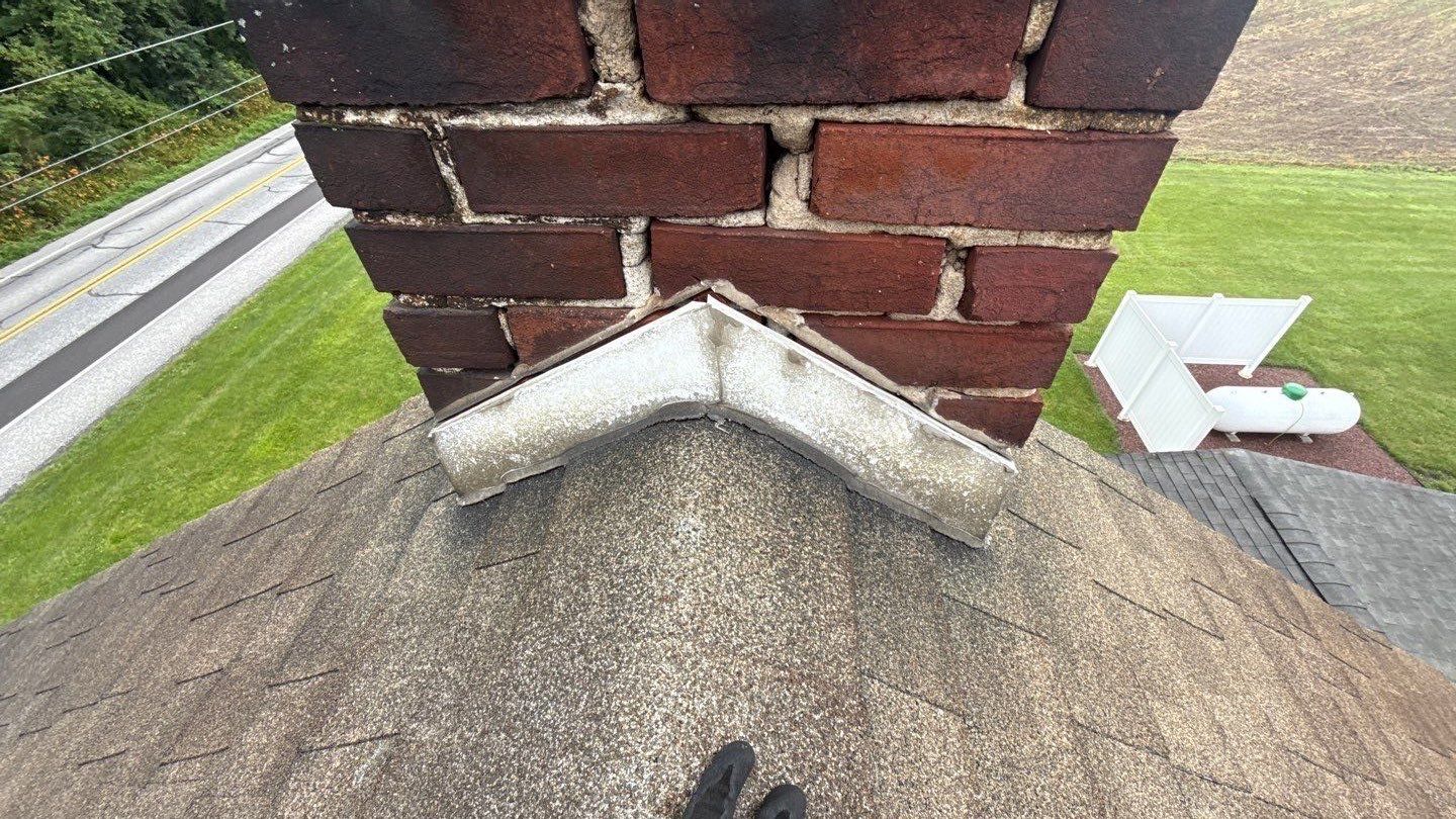 Roof Replacement and Chimney Restoration with Shutter Upgrade in East Berlin, Pennsylvania by Bealing Roofing & Exteriors