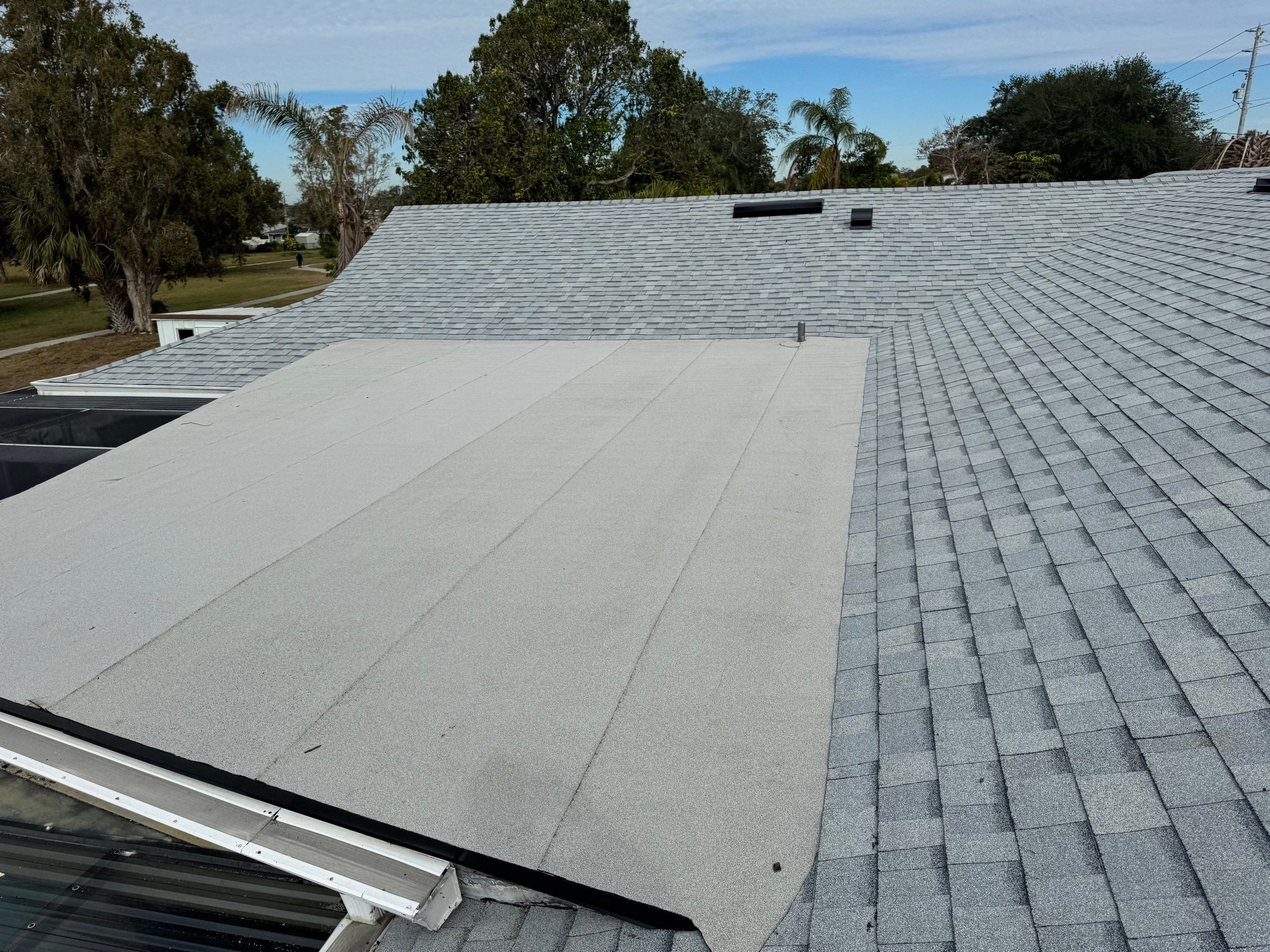 Estate Gray Shingles by Reimagine Roofing