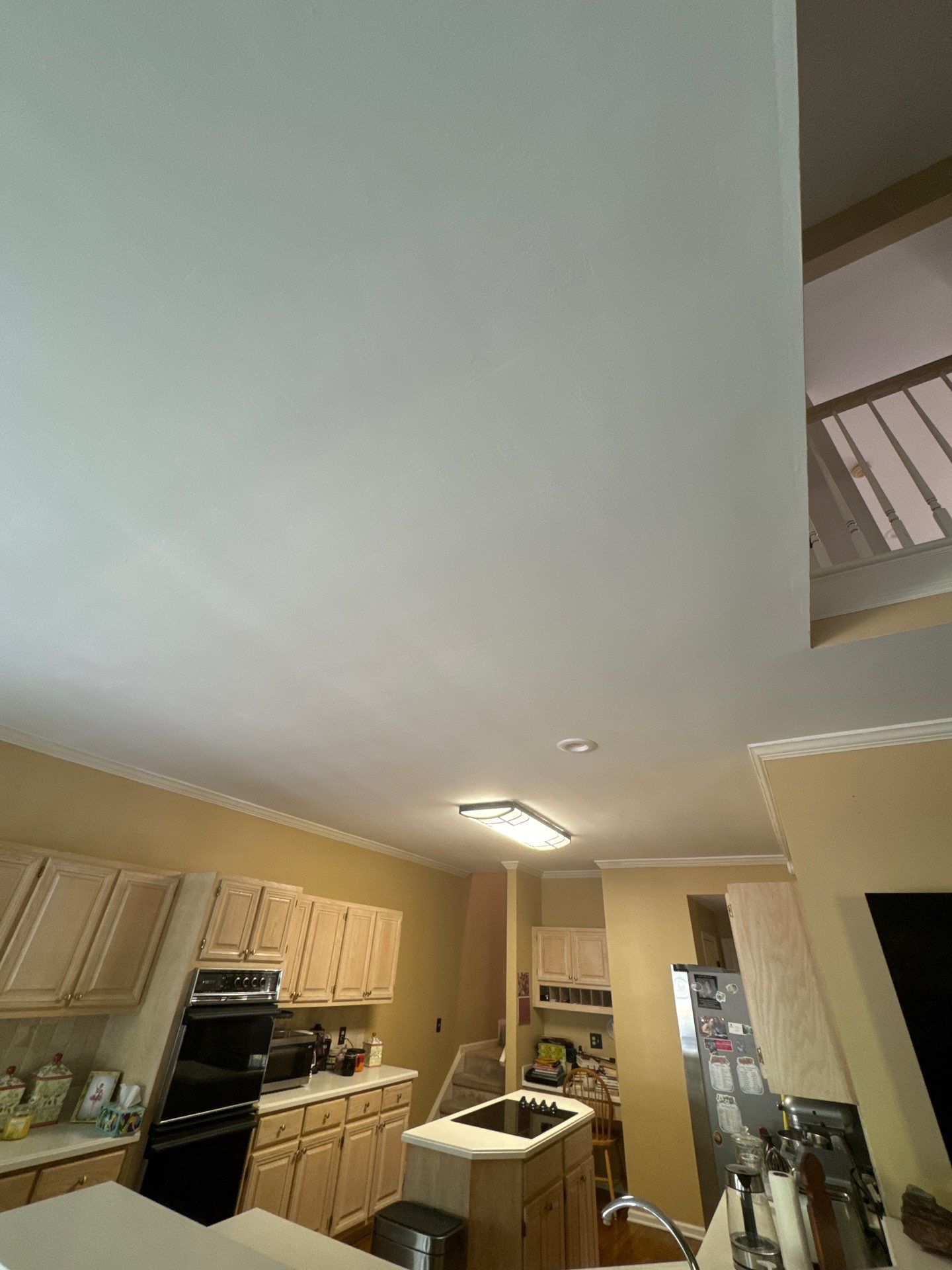 Interior Painting and Vaulted Ceiling Drywall Repair in Duluth by Swift Home Renovations