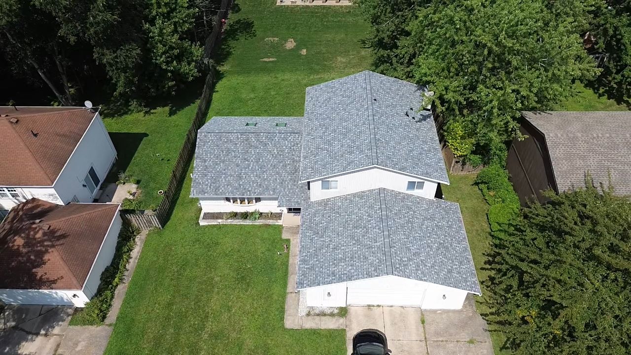 Atlas Pinnacle, Color, Coastal Granite, Drip Edge, Tuxedo Gray by Eagle Eye Roofing