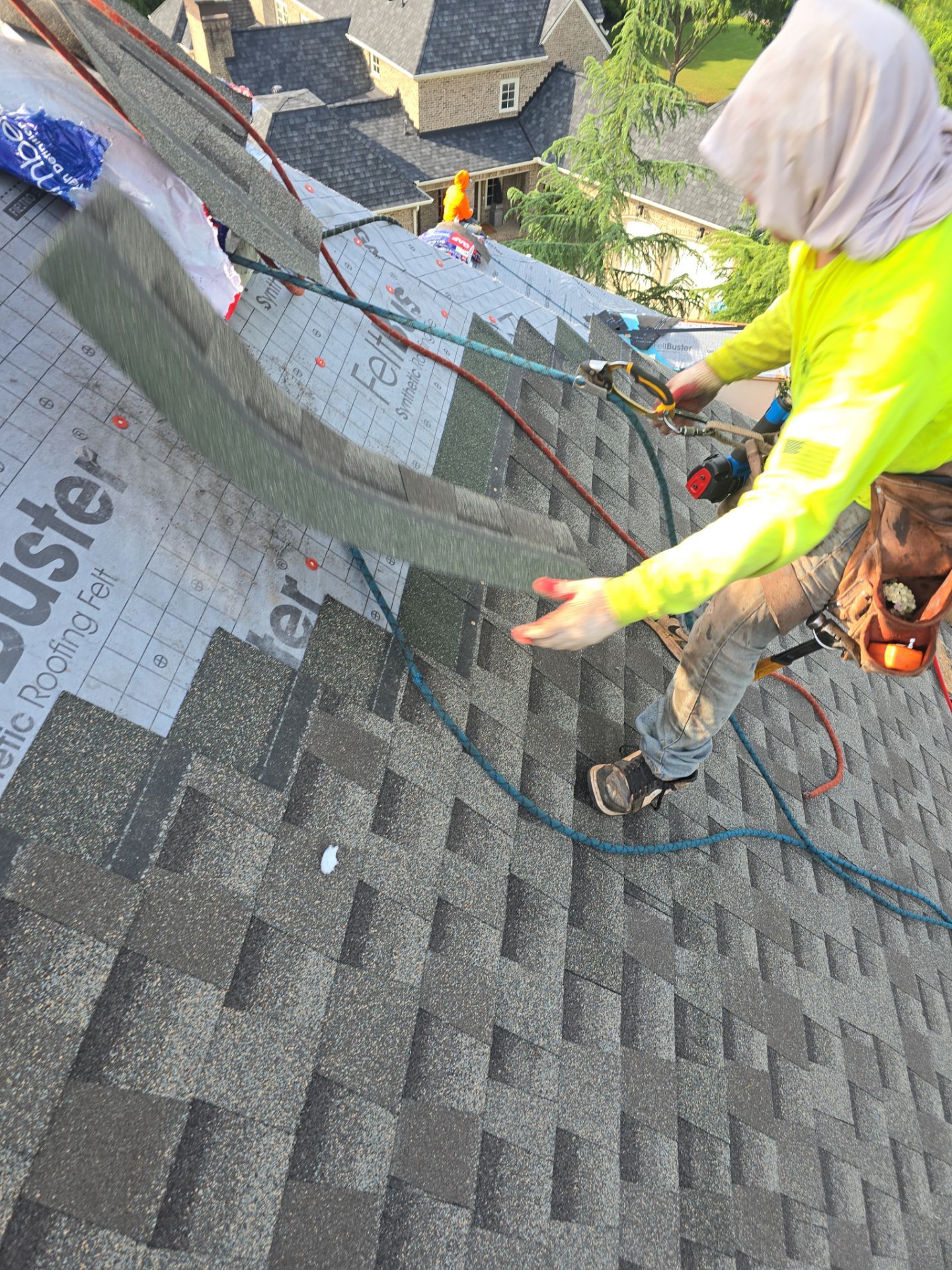 GAF Timberline HDZ in Weathered Wood by Element Pros Roofing, LLC