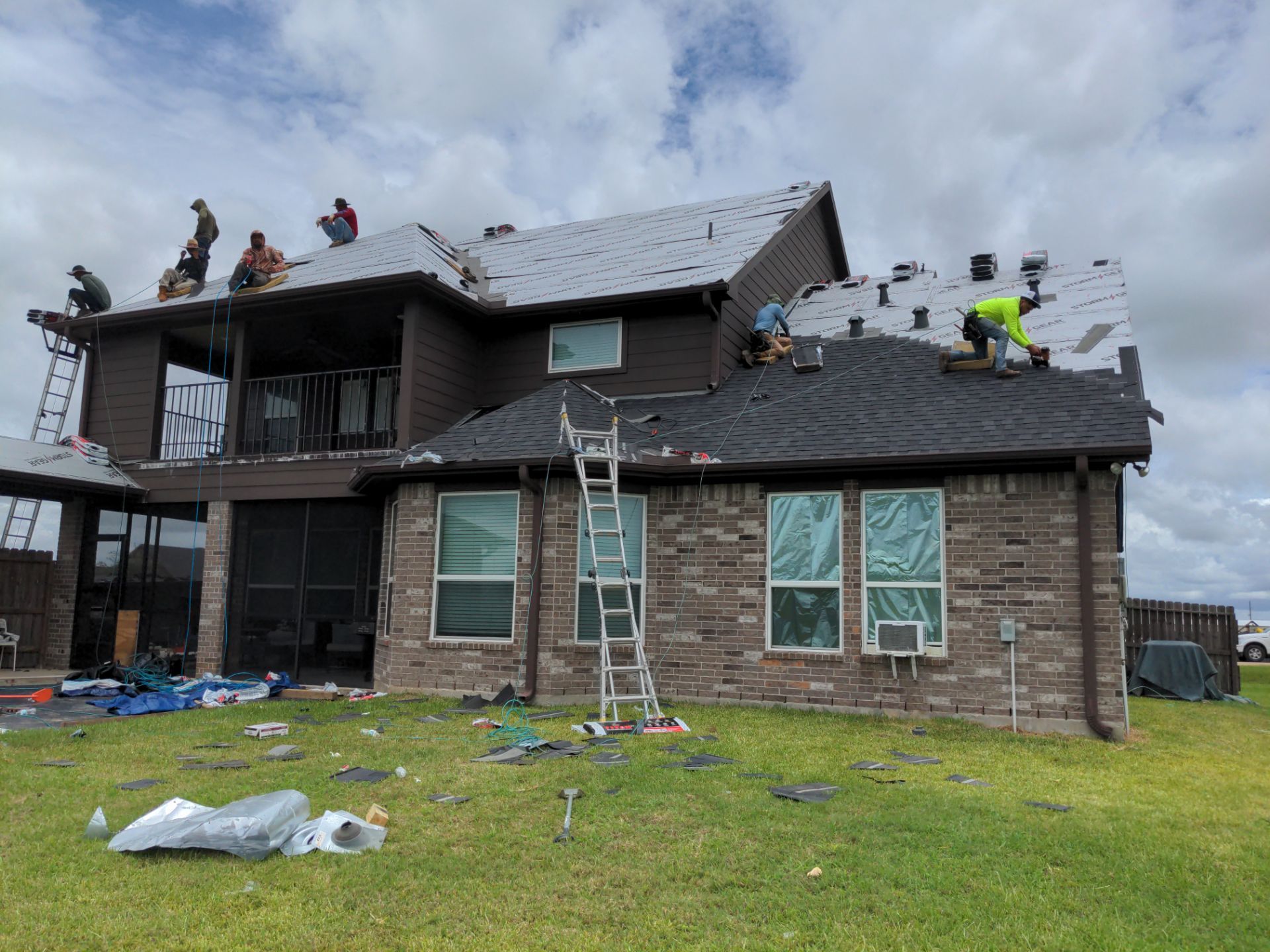 Project in Needville by Roof Guard And Construction
