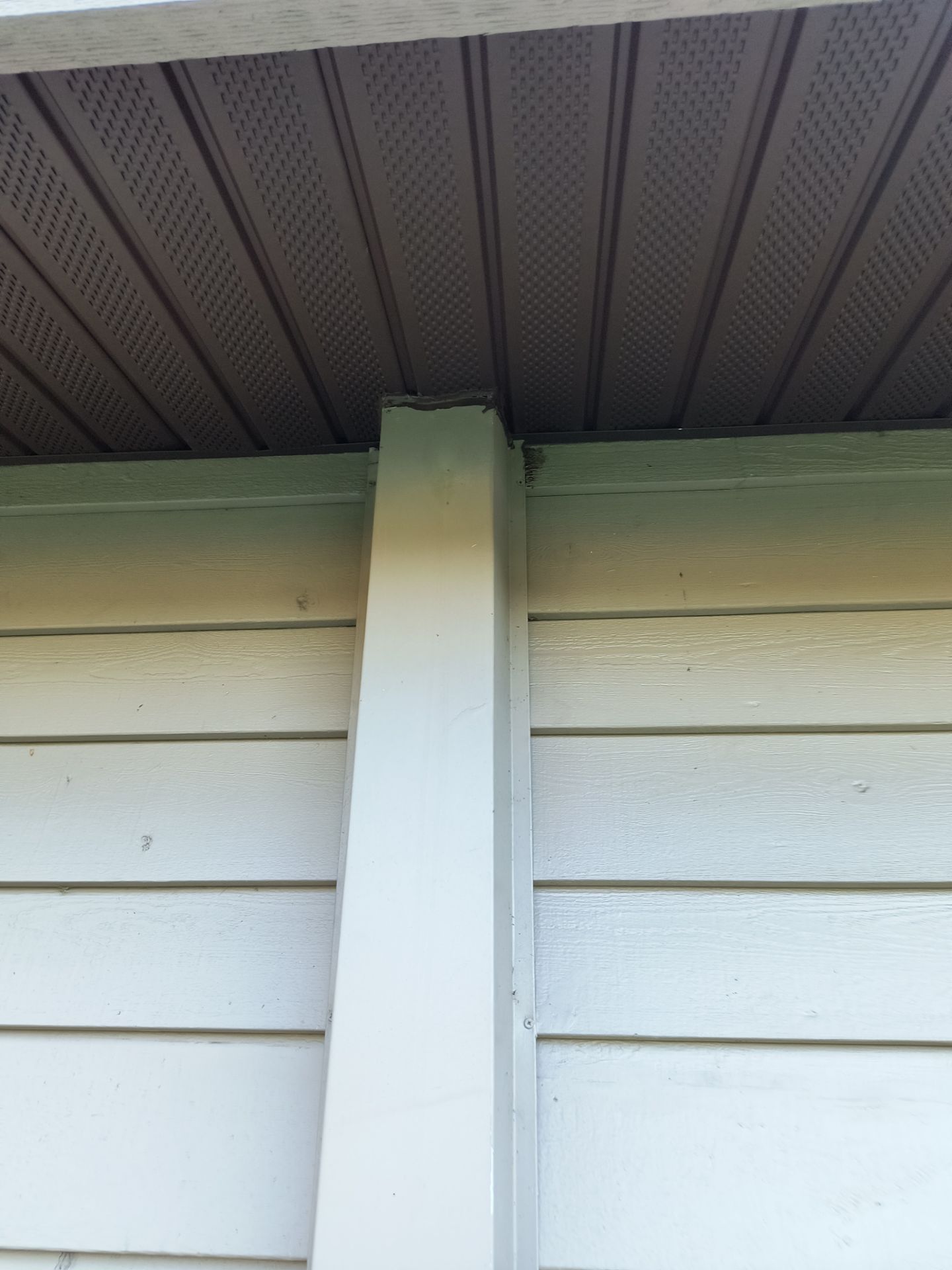 New Musket Brown Soffit Installation in Sarasota FL by Gutter Professors
